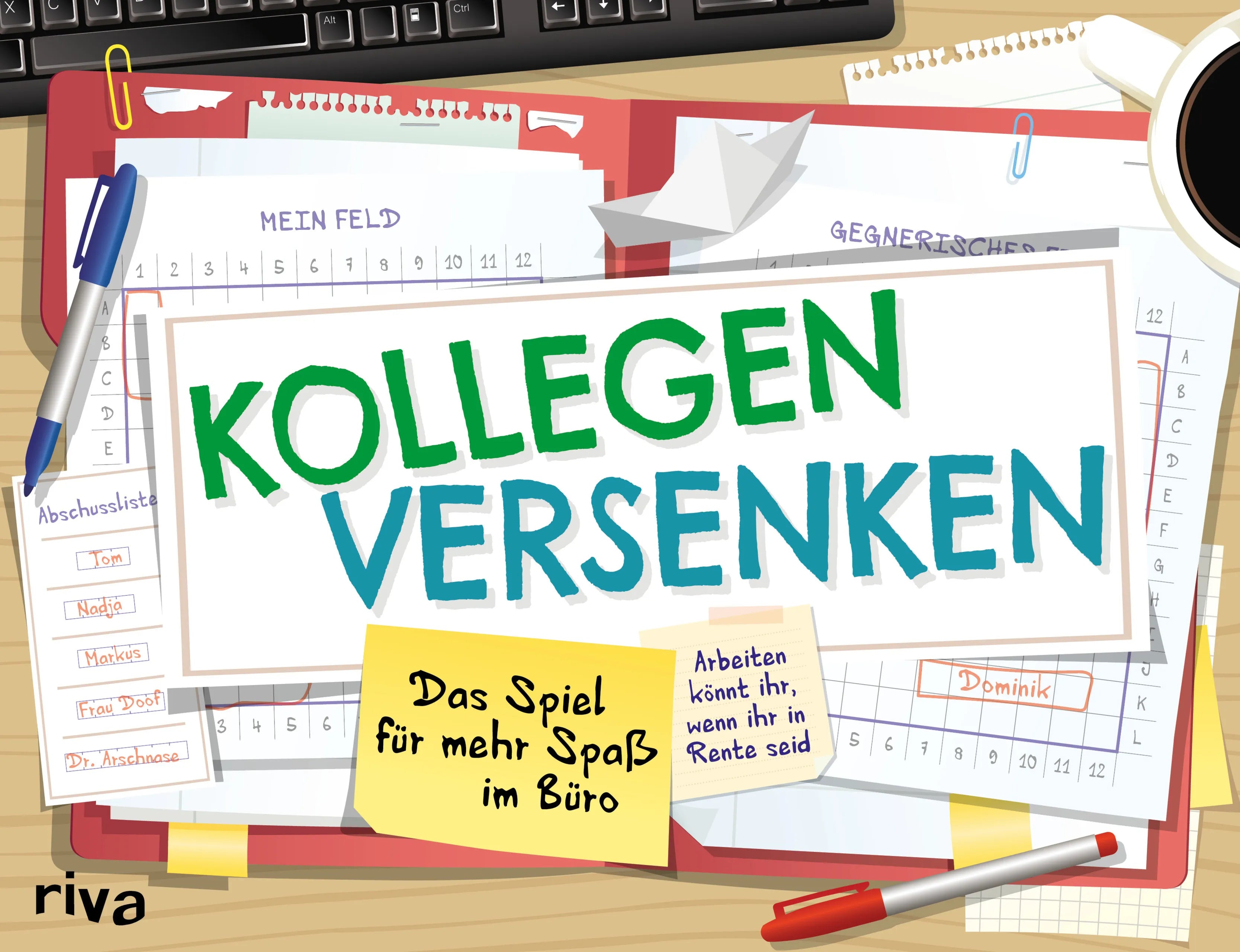 Buchcover von 'Kollegen versenken' - Taschenbuch von Emma Hegemann