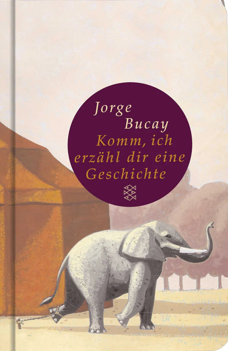 Buchcover von 'Komm, ich erzähl dir eine Geschichte' - Gebundene Ausgabe von Jorge Bucay