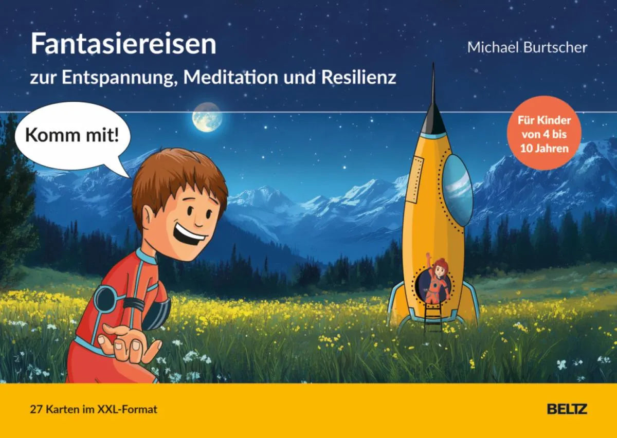 Cover: »Komm mit!« - Fantasiereisen zur Entspannung, Meditation und Resilienz (E-Book) von Michael Burtscher