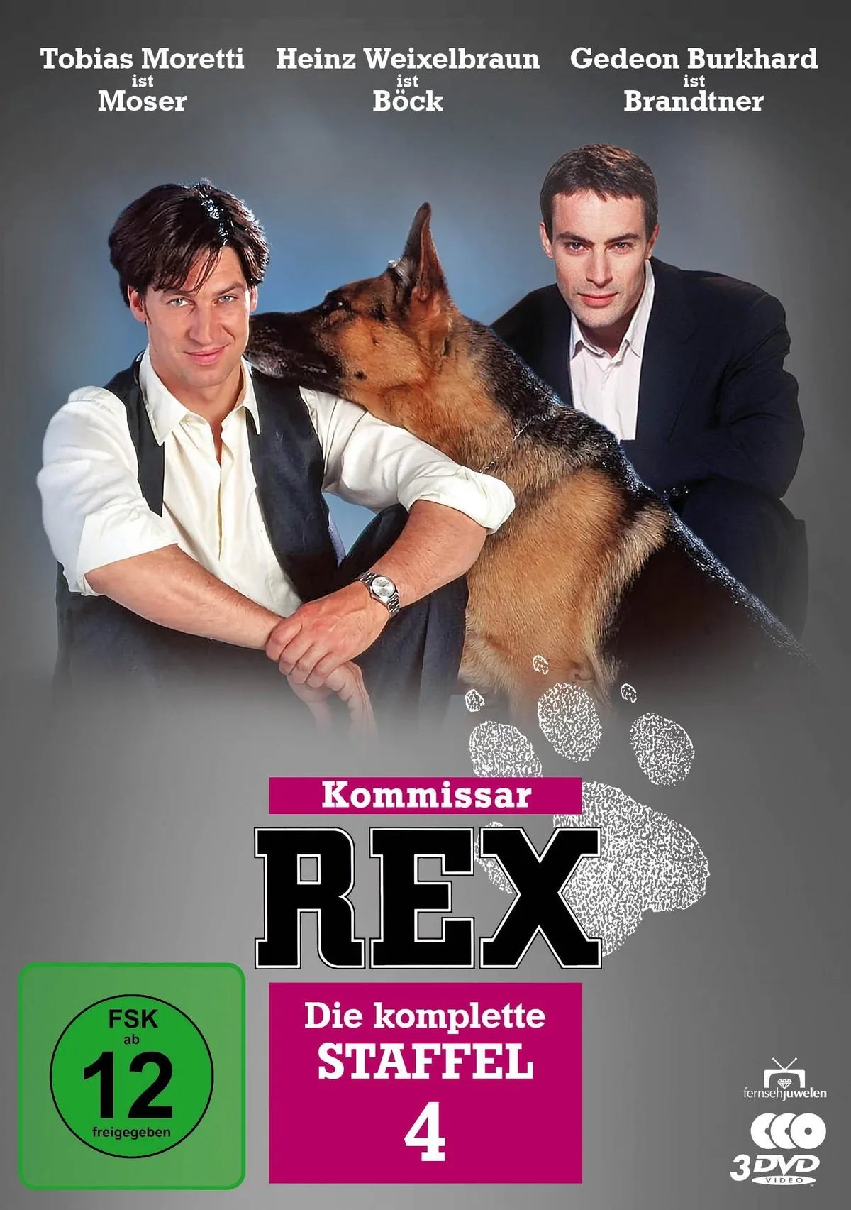 Kommissar Rex - Die komplette 4. Staffel - DVD