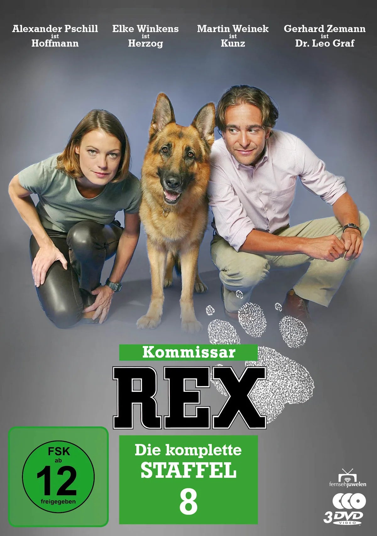 Kommissar Rex - Die komplette 8. Staffel - DVD
