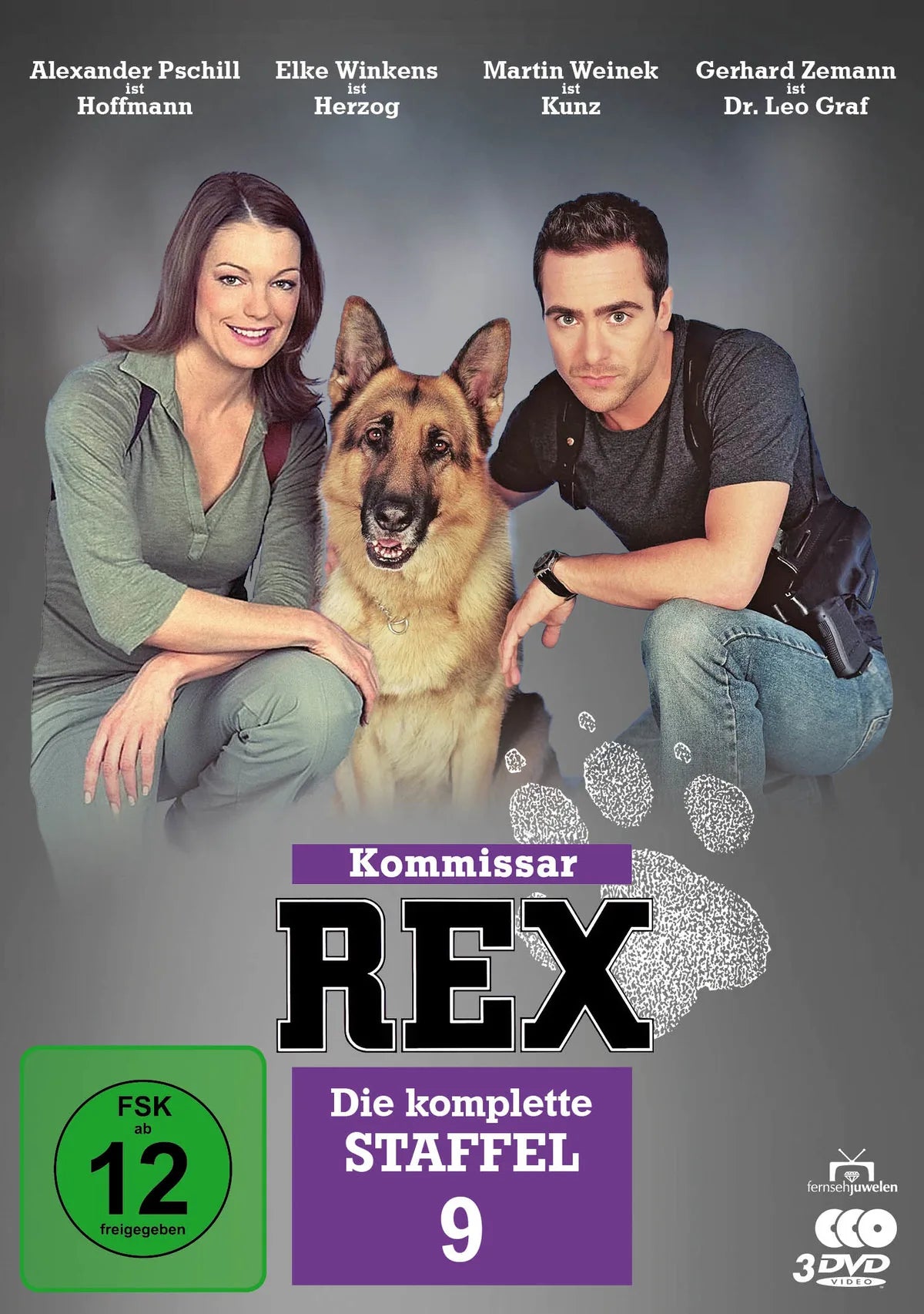 Kommissar Rex - Die komplette 9. Staffel - DVD