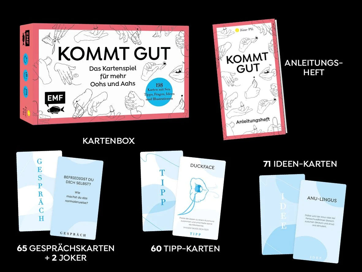 Kartenspiel: Kommt gut – Das Kartenspiel für mehr Oohs und Aahs – Ansicht