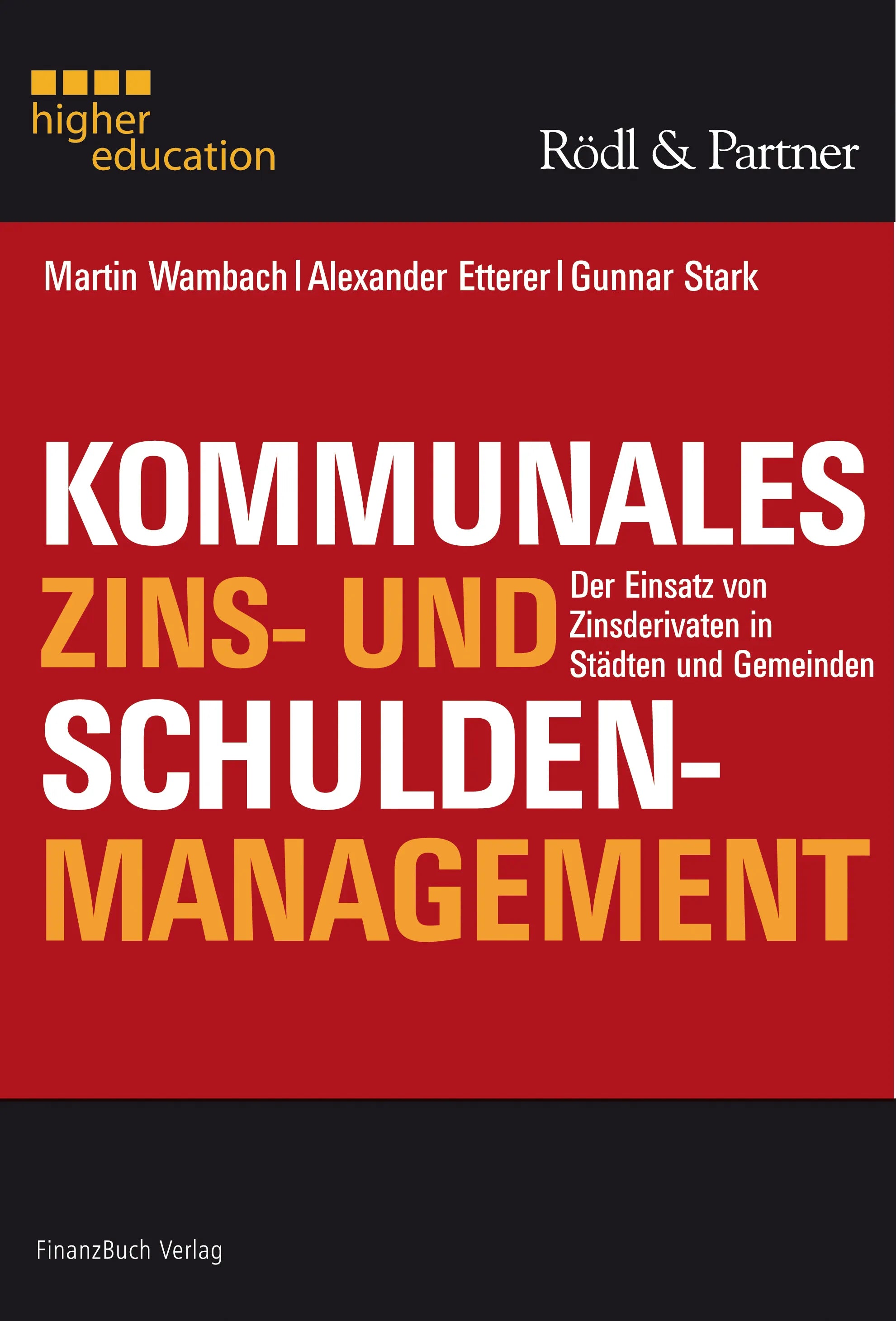 Buchcover von 'Kommunales Zins- und Schuldenmanagement' - Gebundene Ausgabe von Martin Wambach