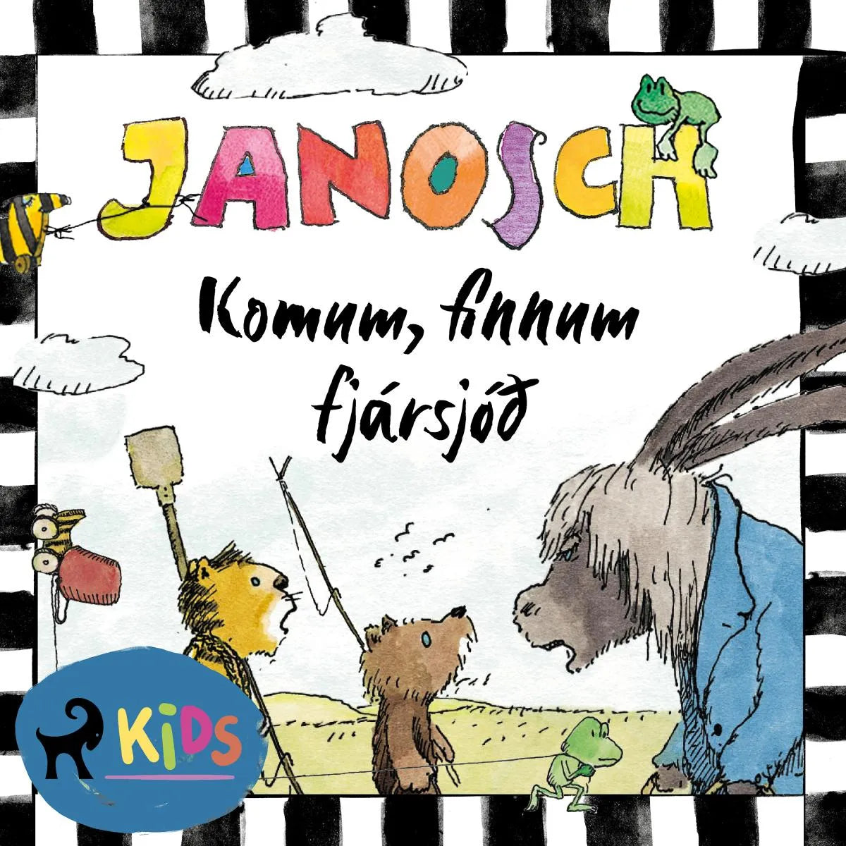 Cover: Komum, finnum fjársjóð (Hörbuch Download) von Janosch