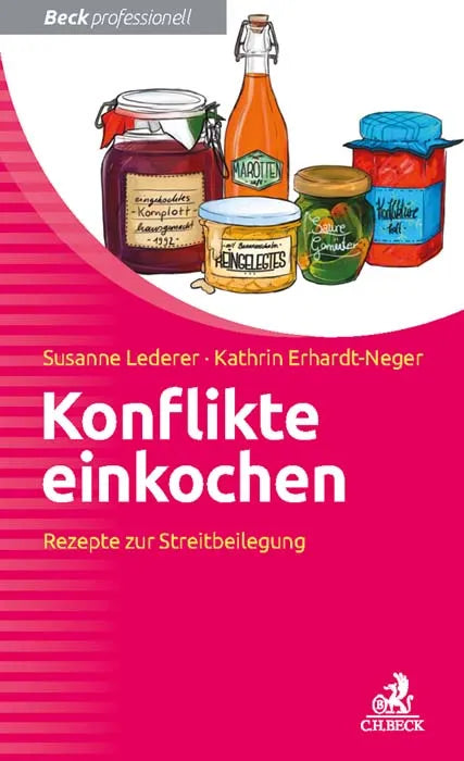 Buchcover von 'Konflikte einkochen' - Taschenbuch von Susanne Lederer