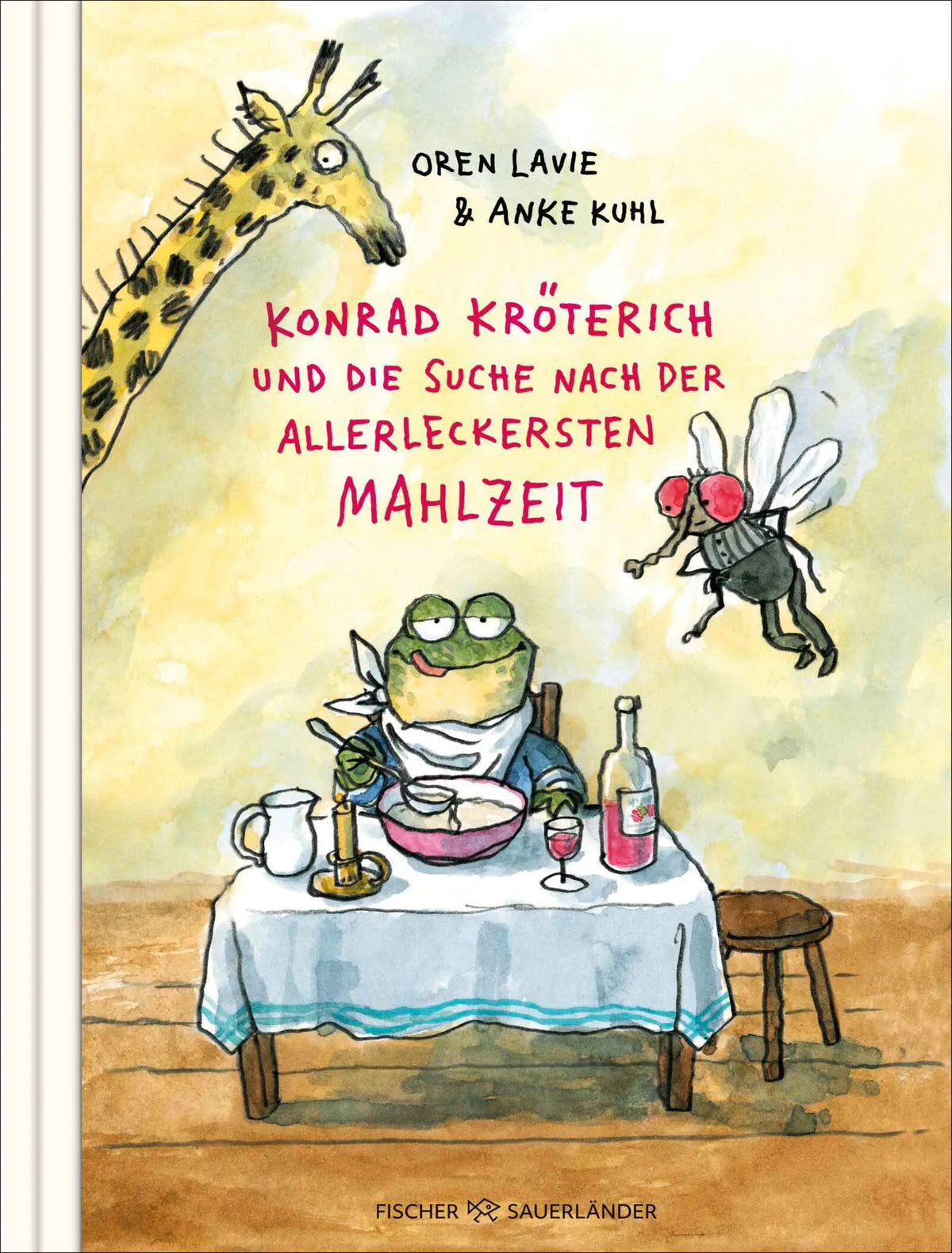 Cover: Konrad Kröterich und die Suche nach der allerleckersten Mahlzeit (Hardcover) von Oren Lavie