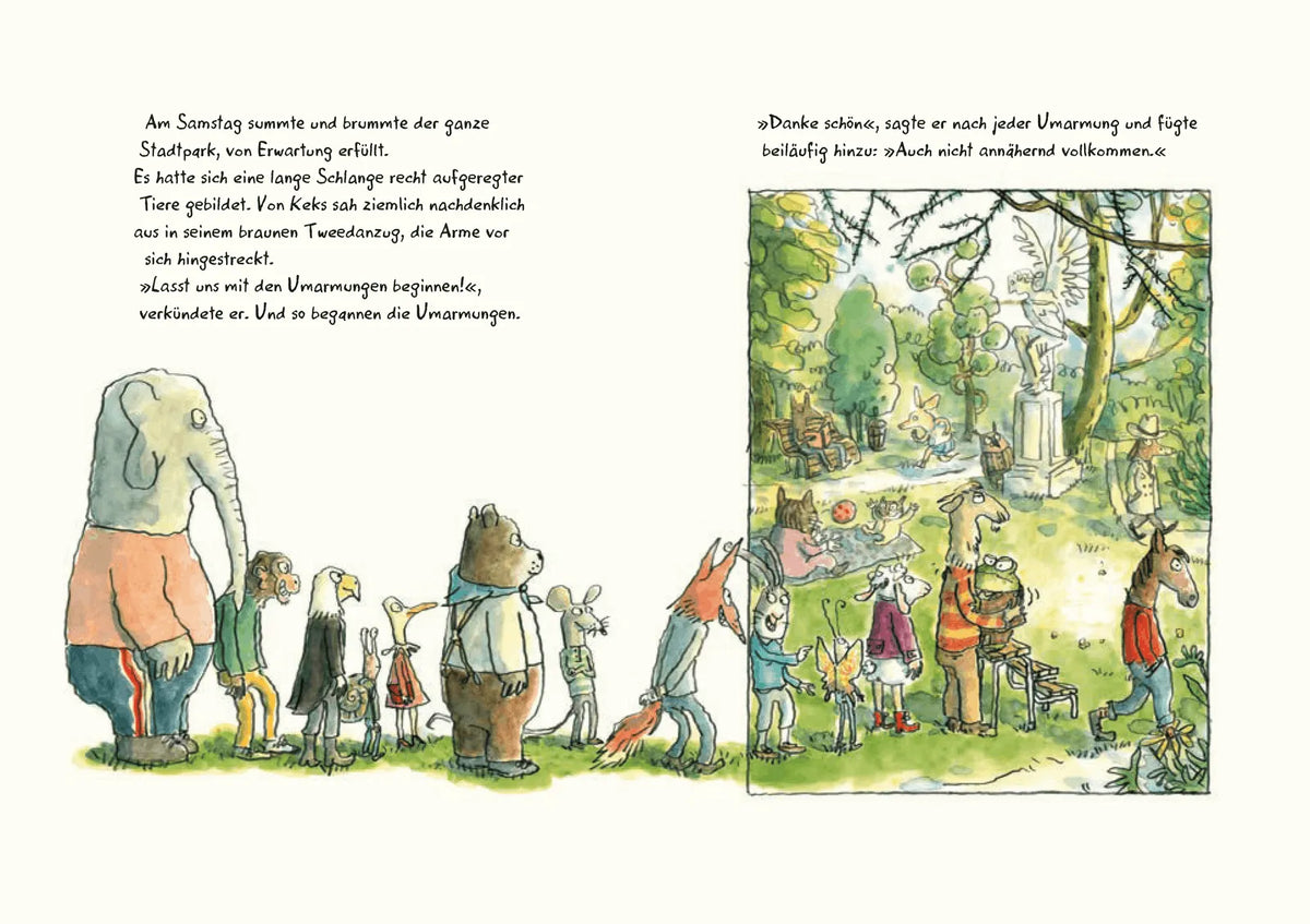 Detailansicht: Konrad Kröterich und die Suche nach der allerschönsten Umarmung (Hardcover)