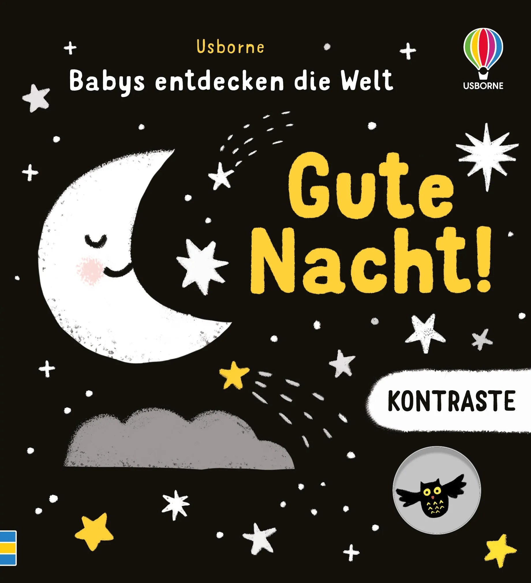 Buchcover von 'Kontraste – Babys entdecken die Welt: Gute Nacht!' - Gebundene Ausgabe von Mary Cartwright
