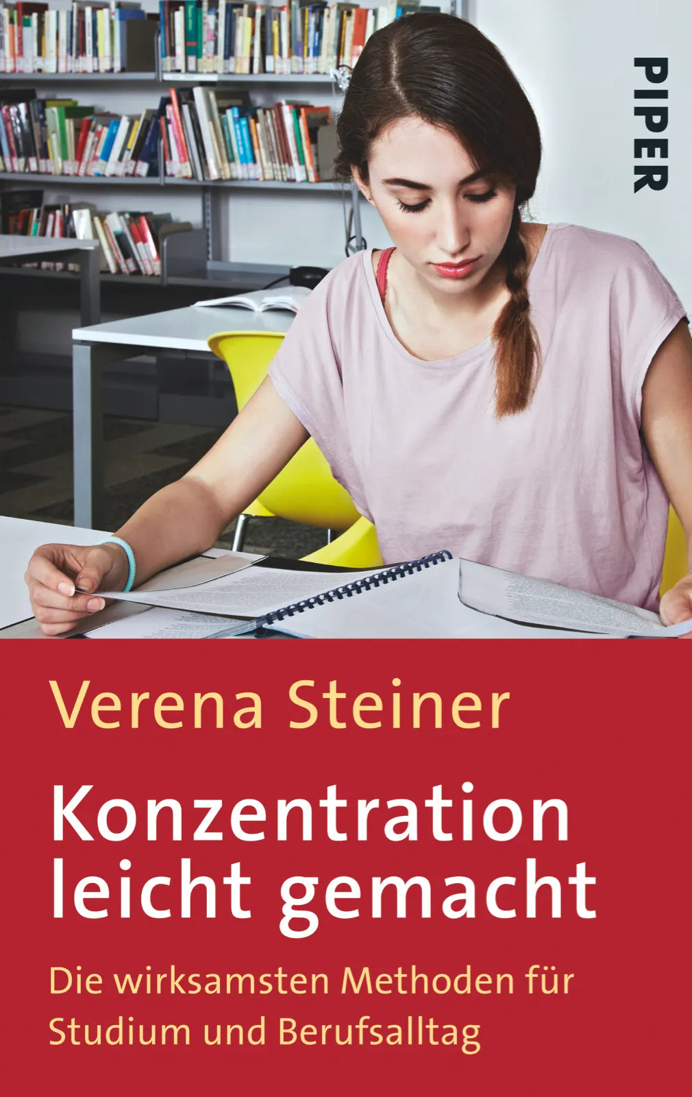 Buchcover von 'Konzentration leicht gemacht' - Taschenbuch von Verena Steiner