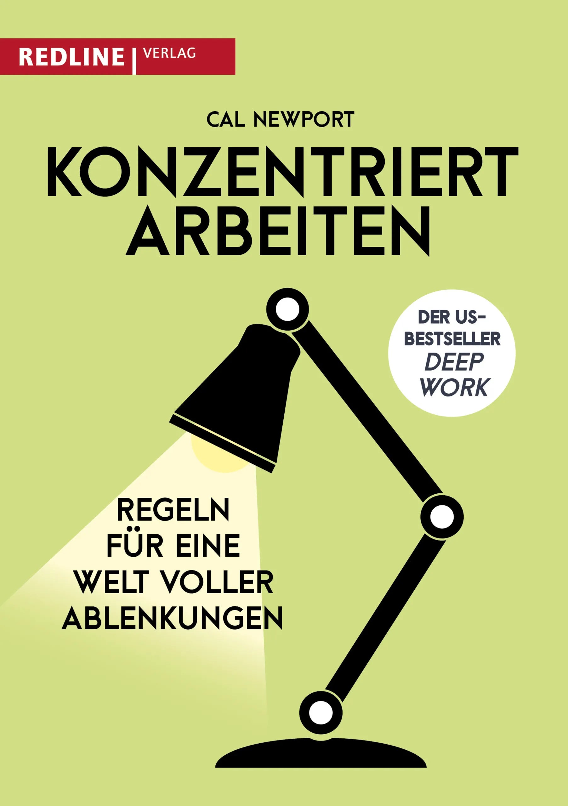 Buchcover von 'Konzentriert arbeiten' - Taschenbuch von Cal Newport