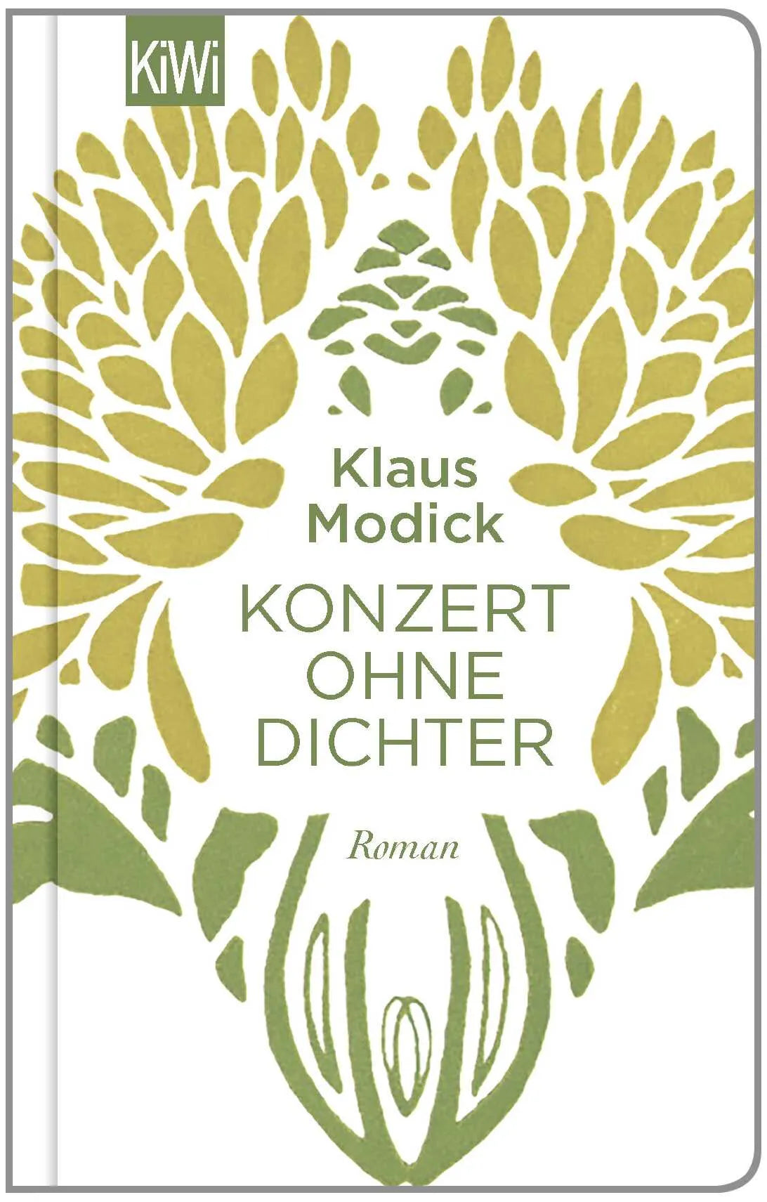 Buchcover von 'Konzert ohne Dichter' - Gebundene Ausgabe von Klaus Modick