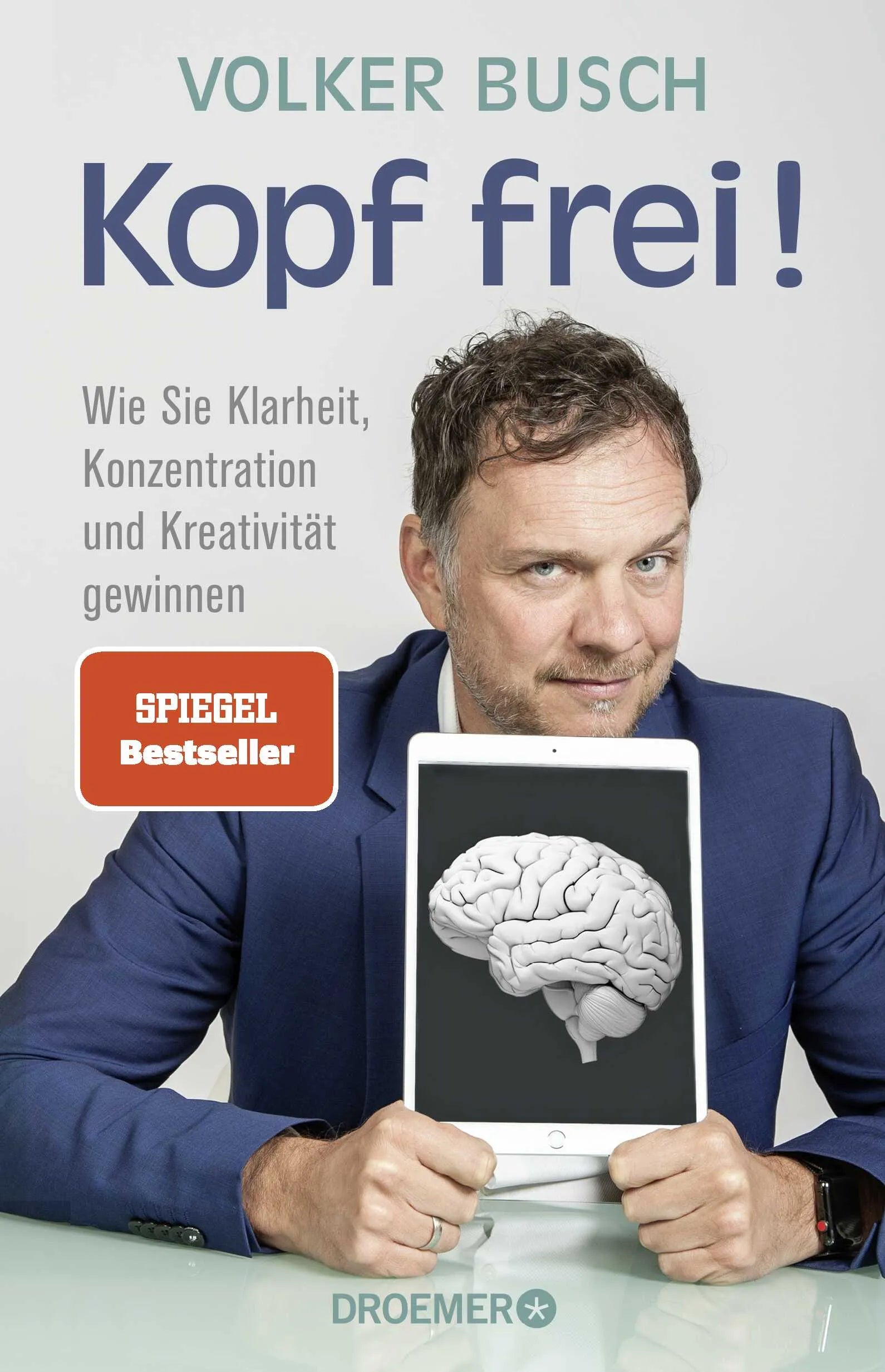 Buchcover von 'Kopf frei!' - Paperback von Volker Busch