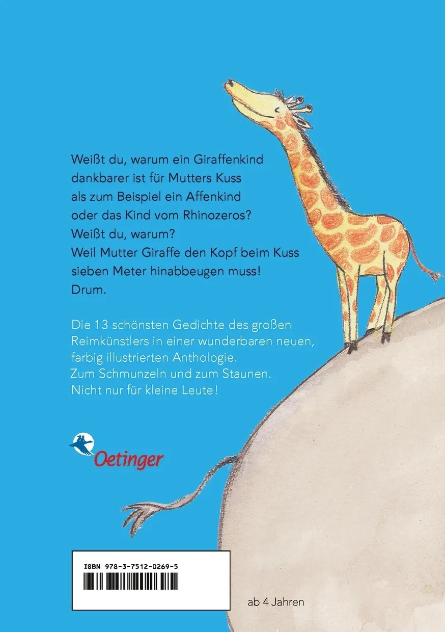 Buchrückseite von 'Kori, Kora, Korinthe' mit Klappentext - Taschenbuch