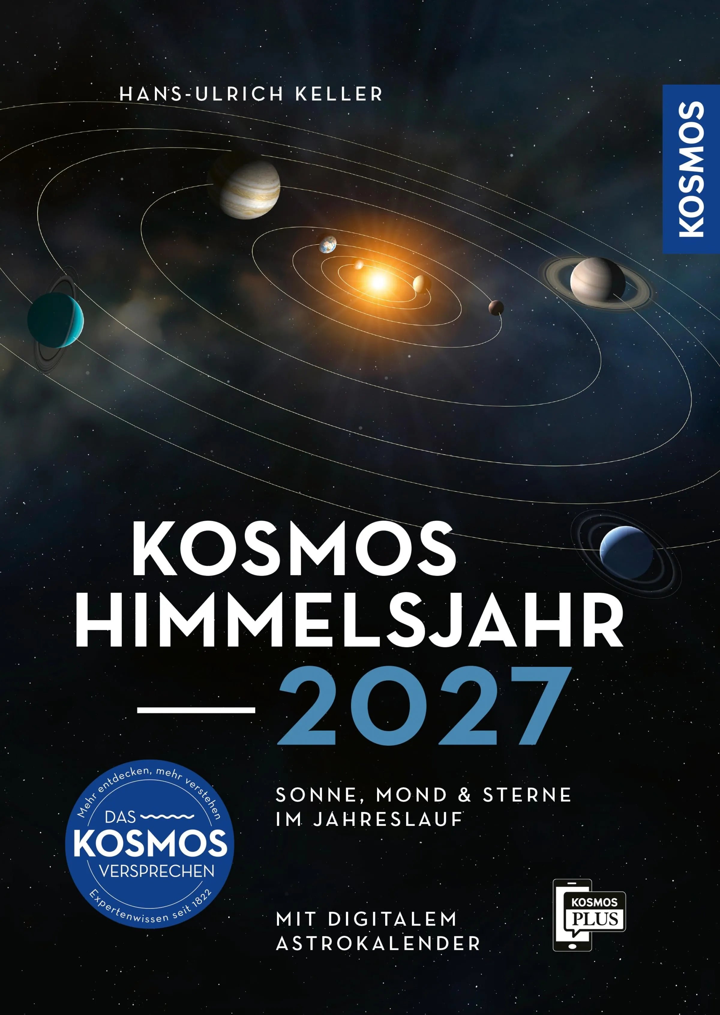 Cover: Kosmos Himmelsjahr 2027 (E-Book) von Hans-Ulrich Keller