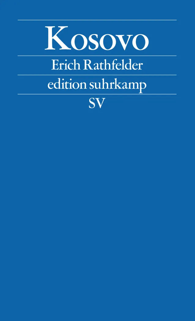 Buchcover von 'Kosovo' - Taschenbuch von Erich Rathfelder