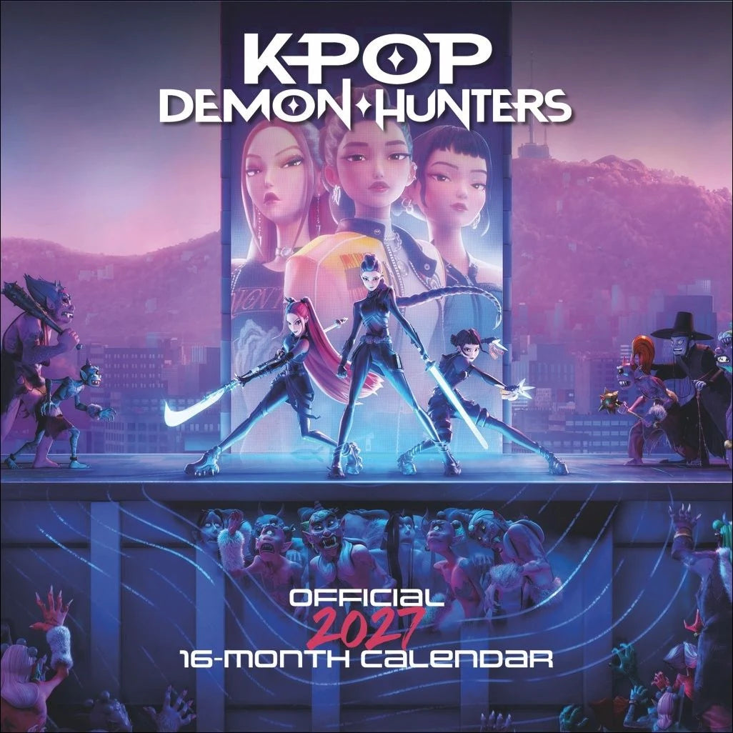 Wandkalender: KPop Demon Hunters Broschurkalender 2027