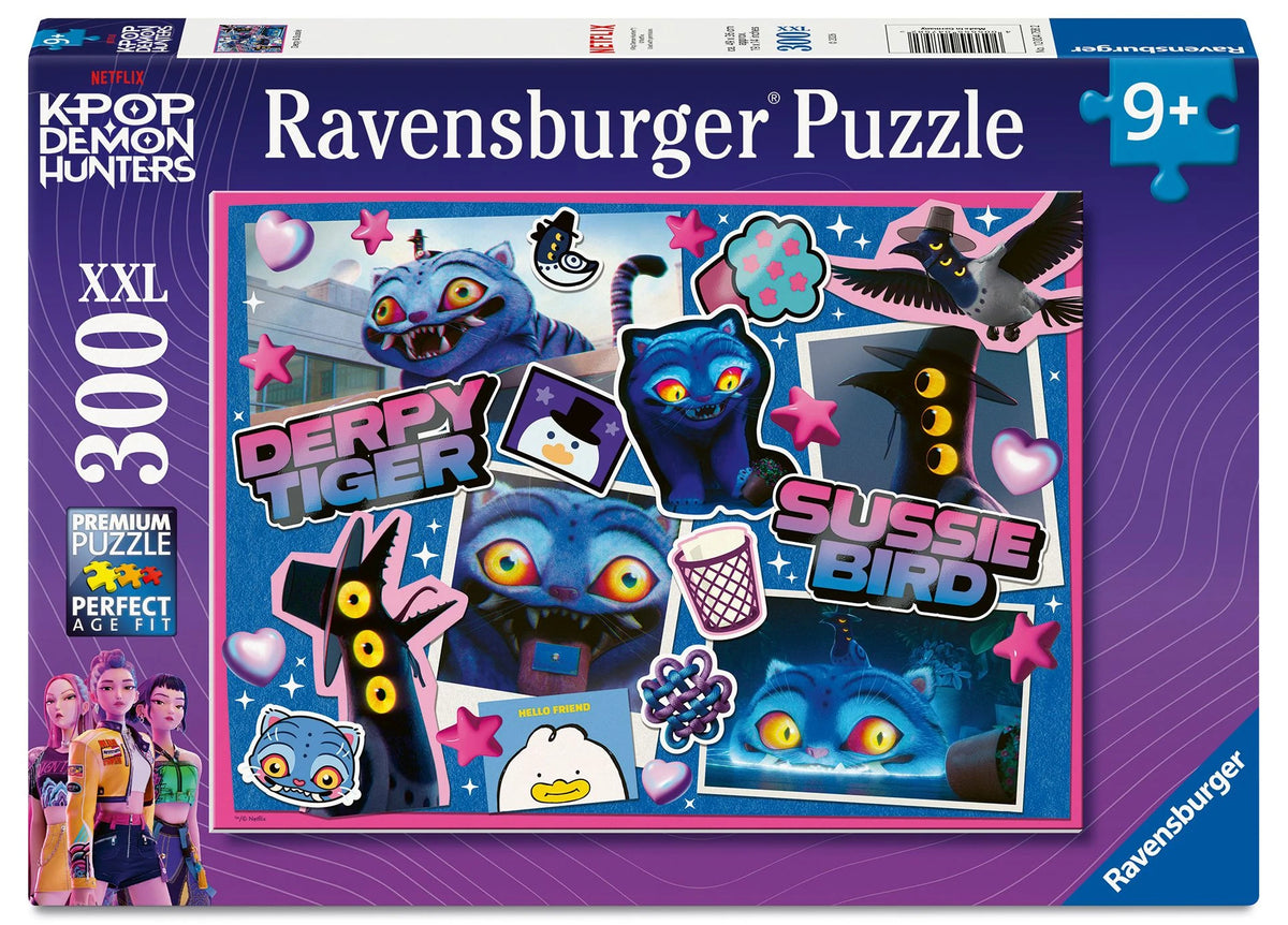 Kinderpuzzle: Kinderpuzzle 300 XXL Teile - KPop Demon Hunters - Derpy & Sussie