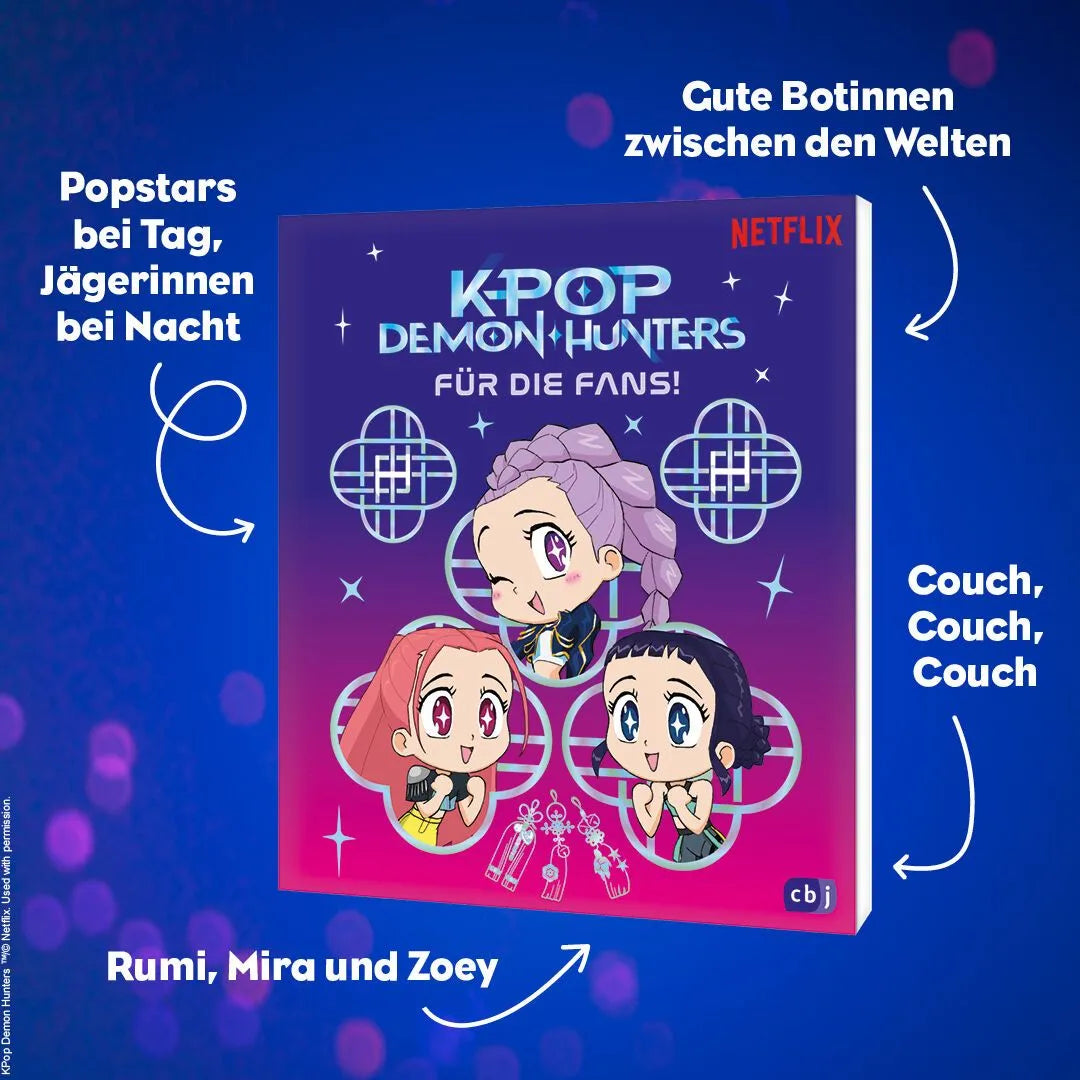 Detailansicht: KPop Demon Hunters – Für die Fans! (Hardcover)