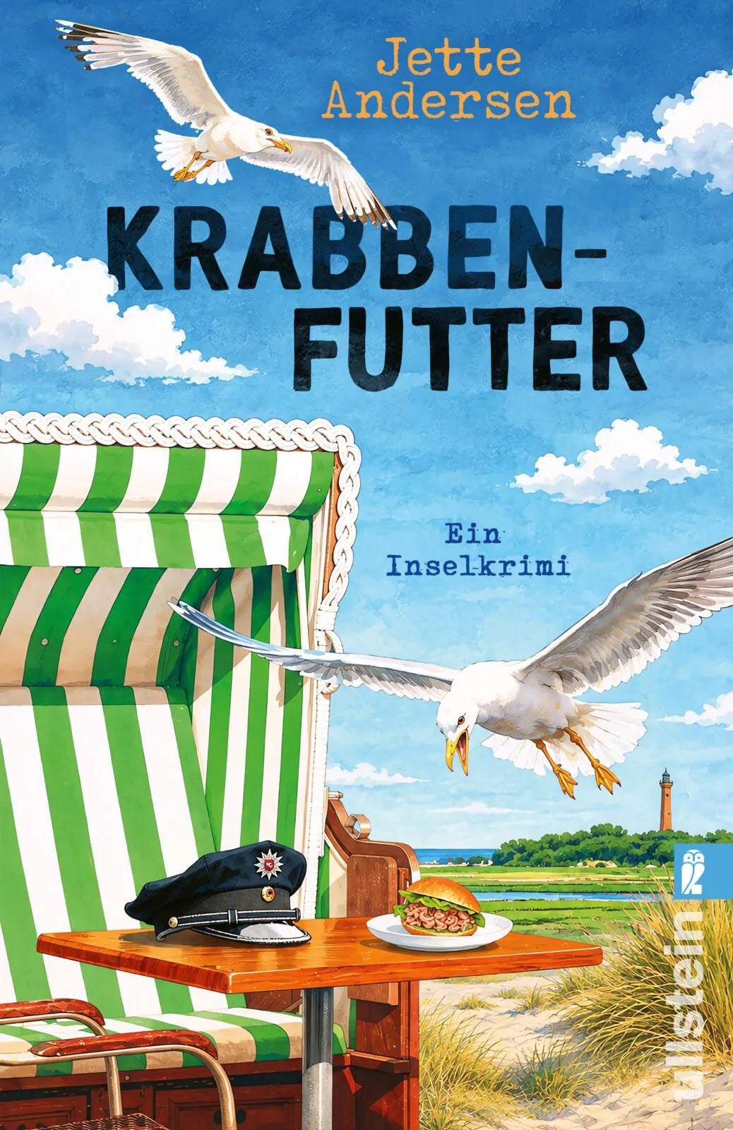Cover: Krabbenfutter (Taschenbuch) von Jette Andersen