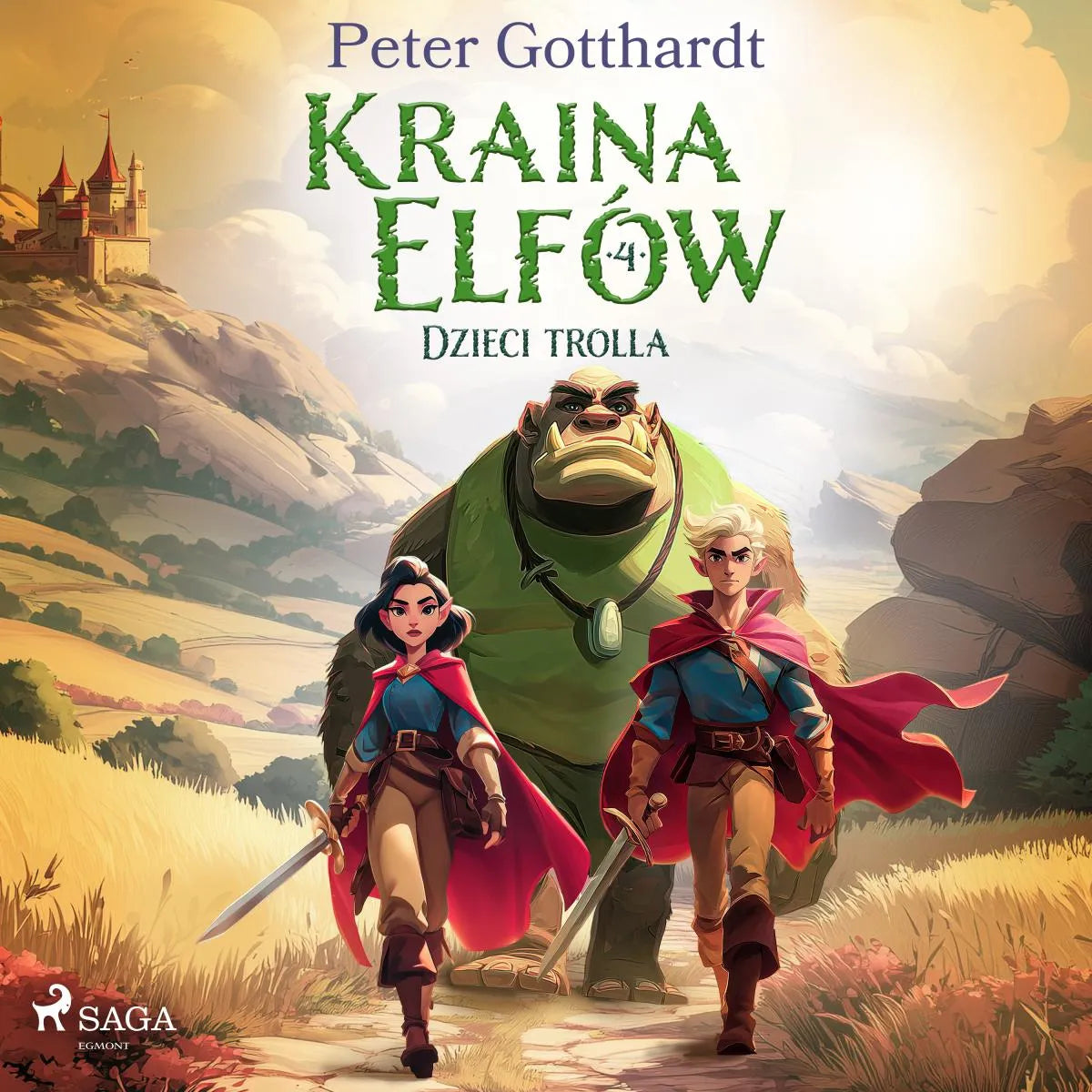 Cover: Kraina Elfów 4 - Dzieci trolla (Hörbuch Download) von Peter Gotthardt