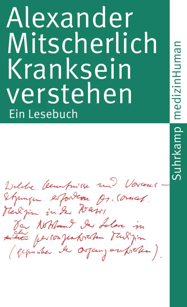Buchcover von 'Kranksein verstehen' - Taschenbuch von Alexander Mitscherlich