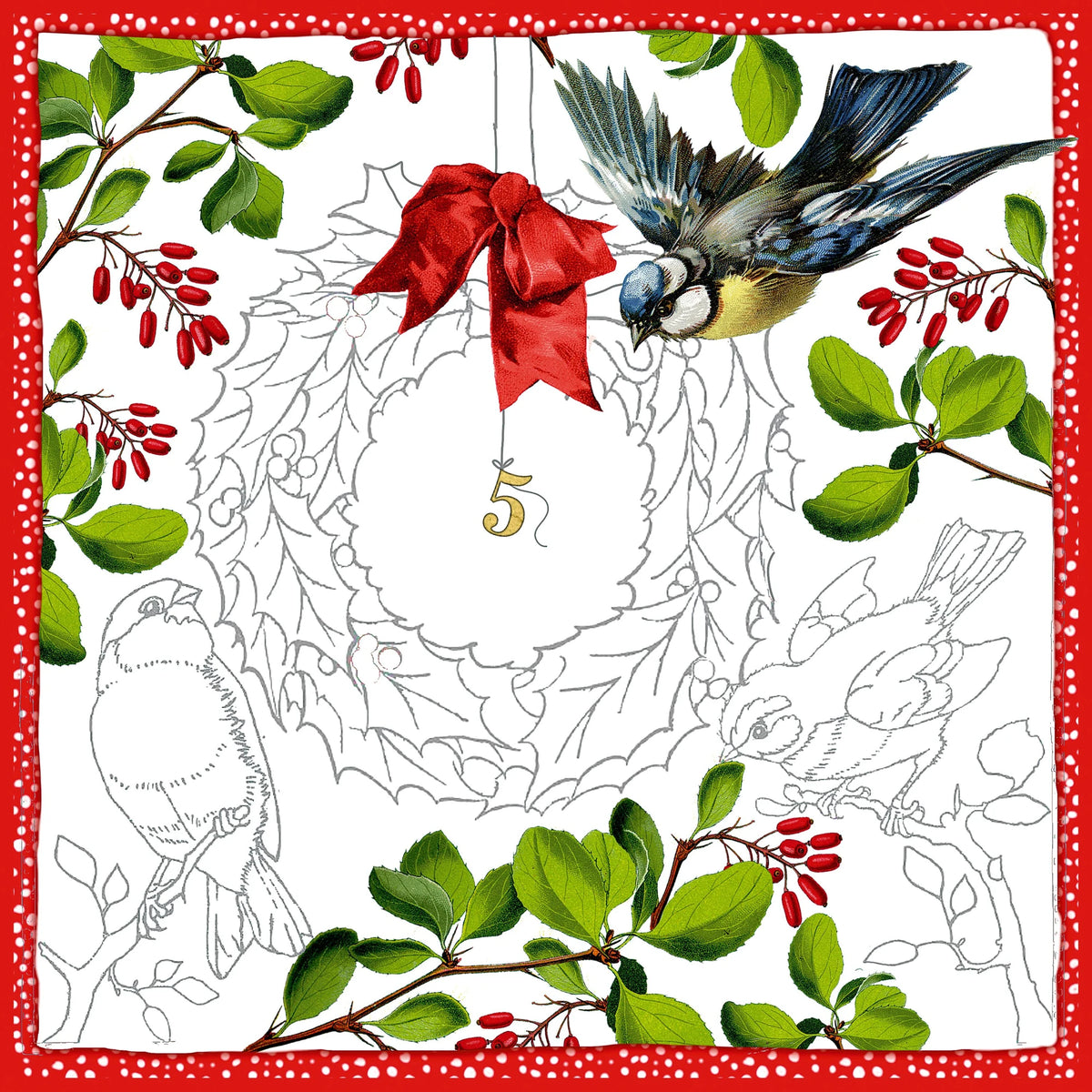 Kreativ-Adventskalender – Nostalgische Weihnachtswelt – Ansicht