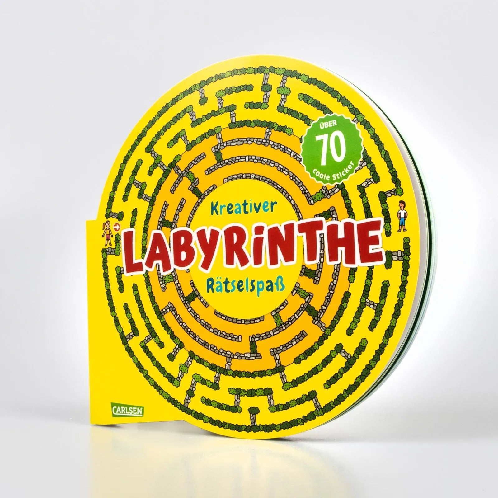 Produktansicht: Kreativer Labyrinthe-Rätselspaß (Taschenbuch)
