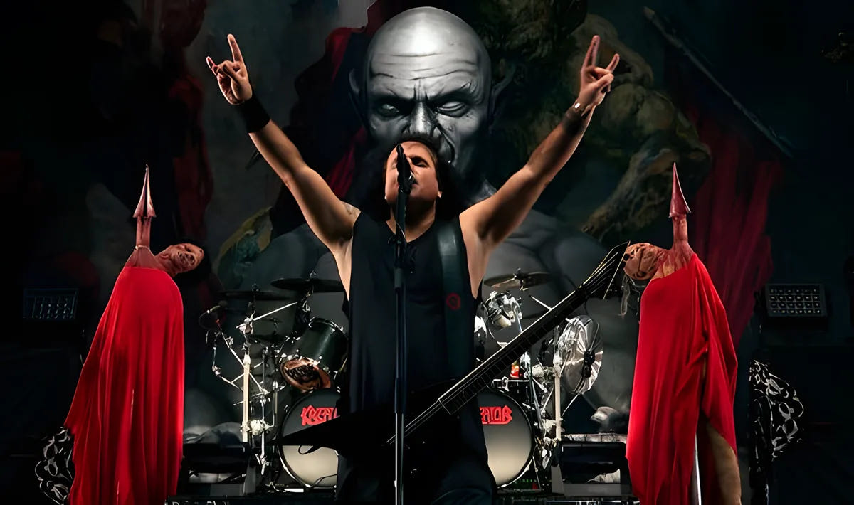 Filmszene 2 aus Kreator - Hate & Hope – DVD. Regie: Cordula Kablitz-Post