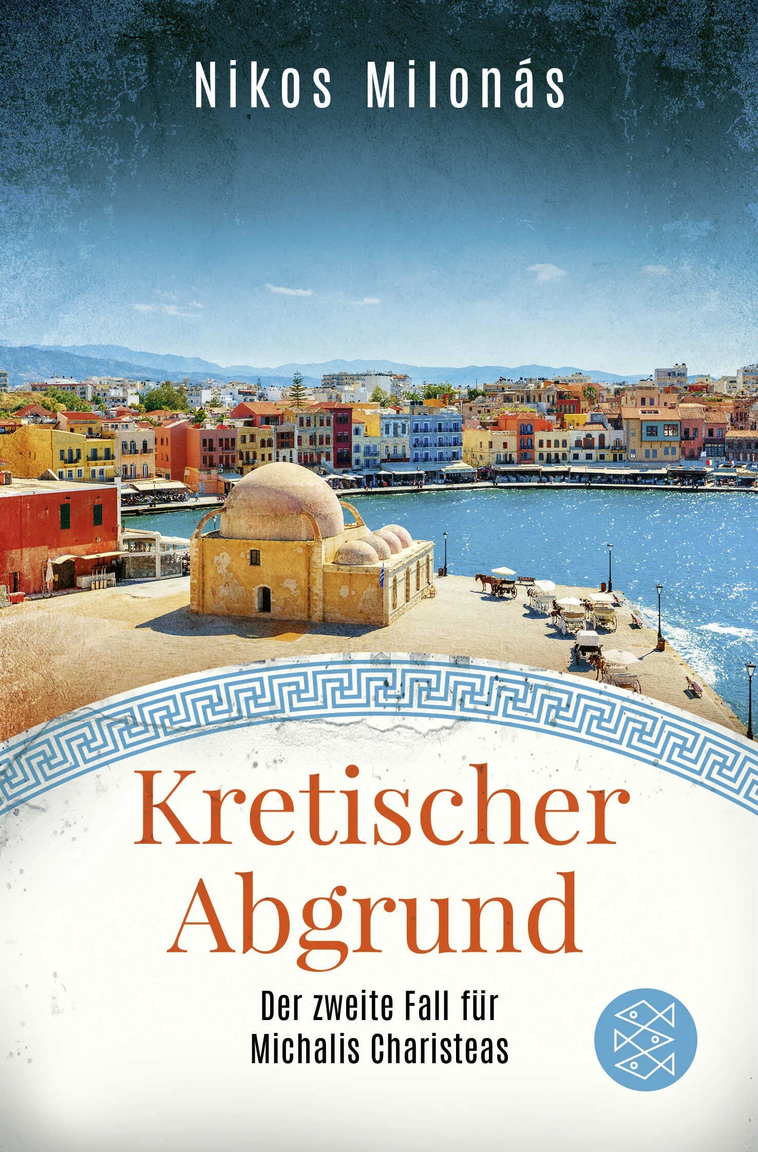 Buchcover von 'Kretischer Abgrund' - Taschenbuch von Nikos Milonás