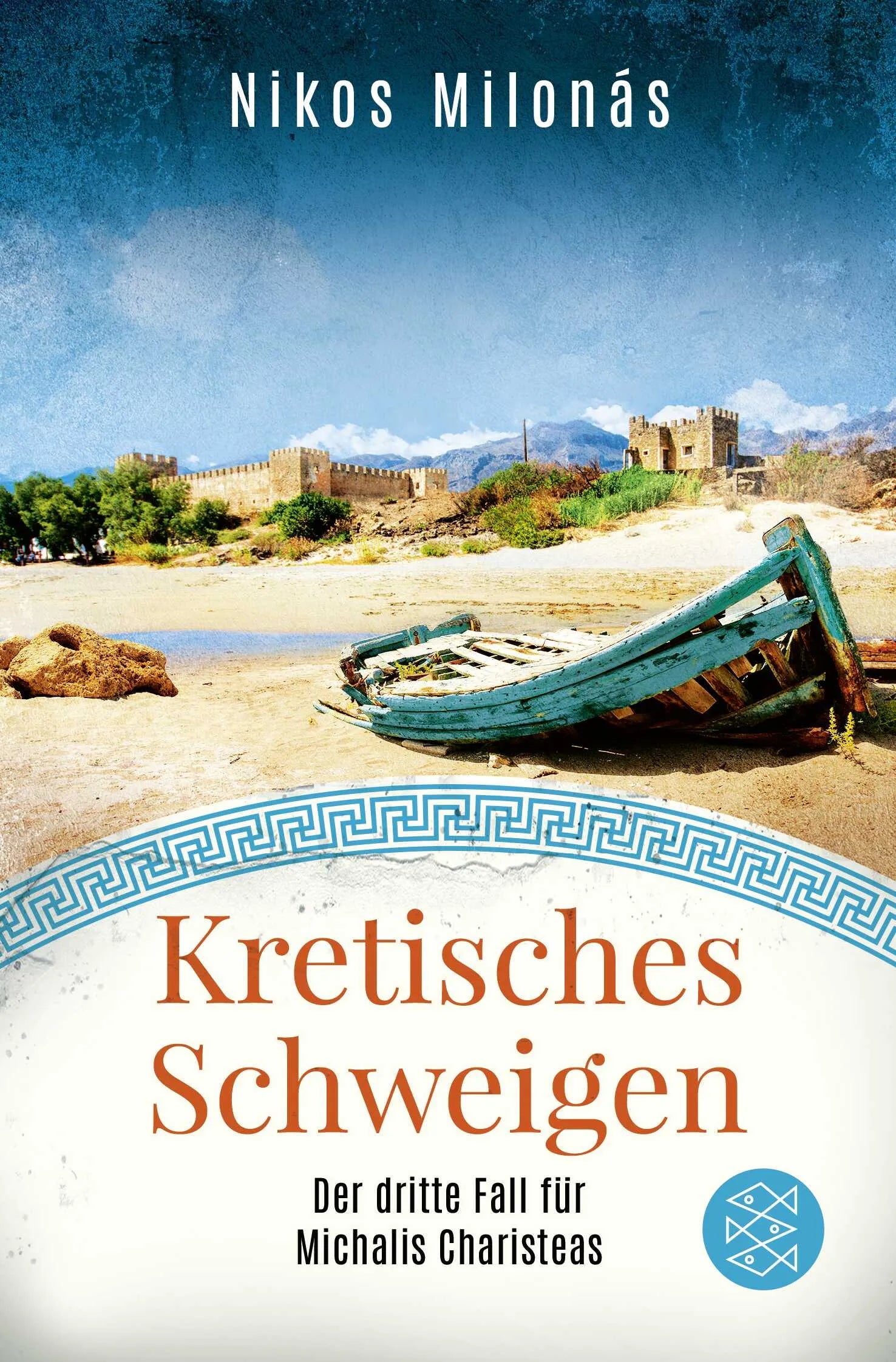 Buchcover von 'Kretisches Schweigen' - Taschenbuch von Nikos Milonás