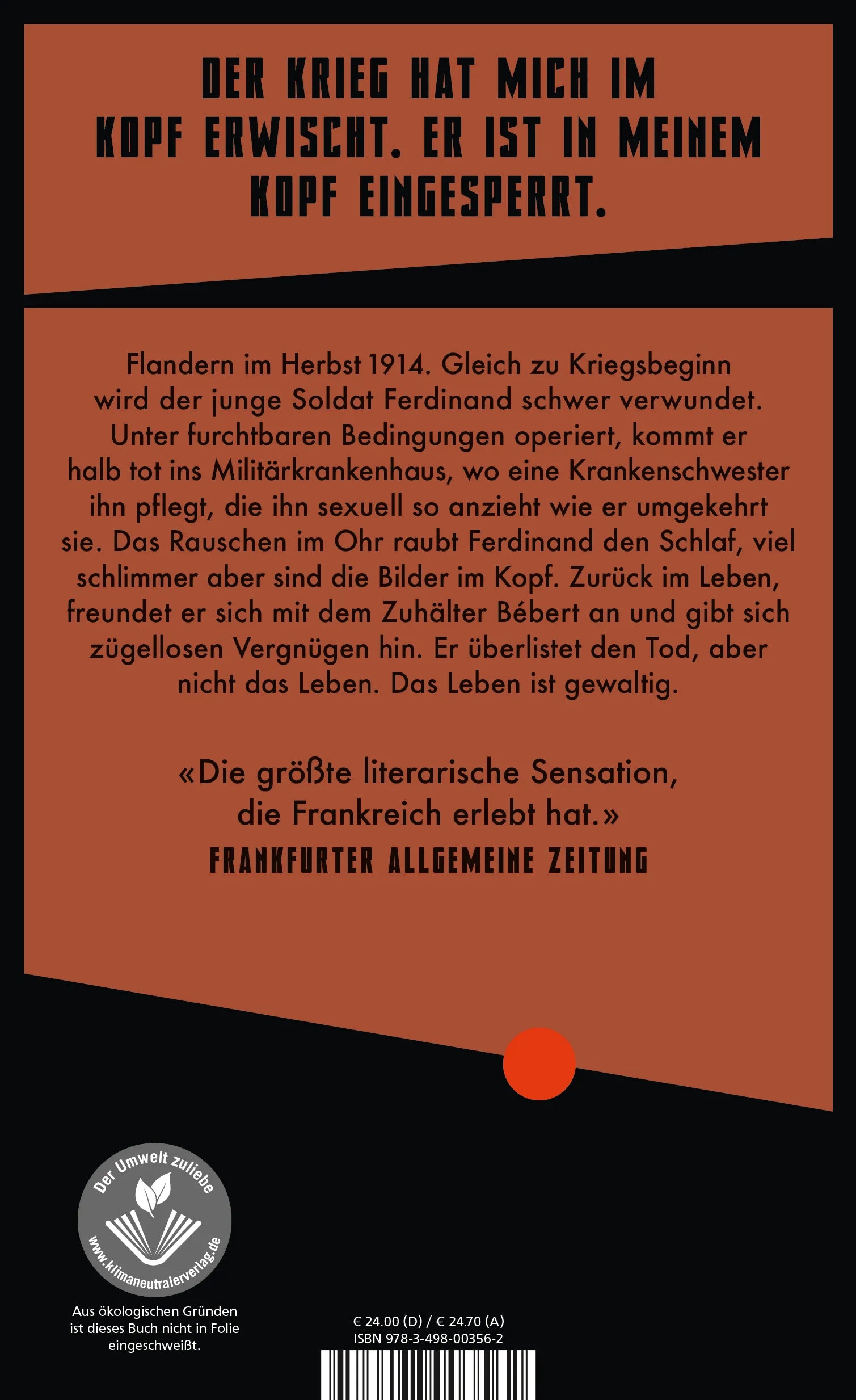 Rückseite: Krieg (Hardcover)