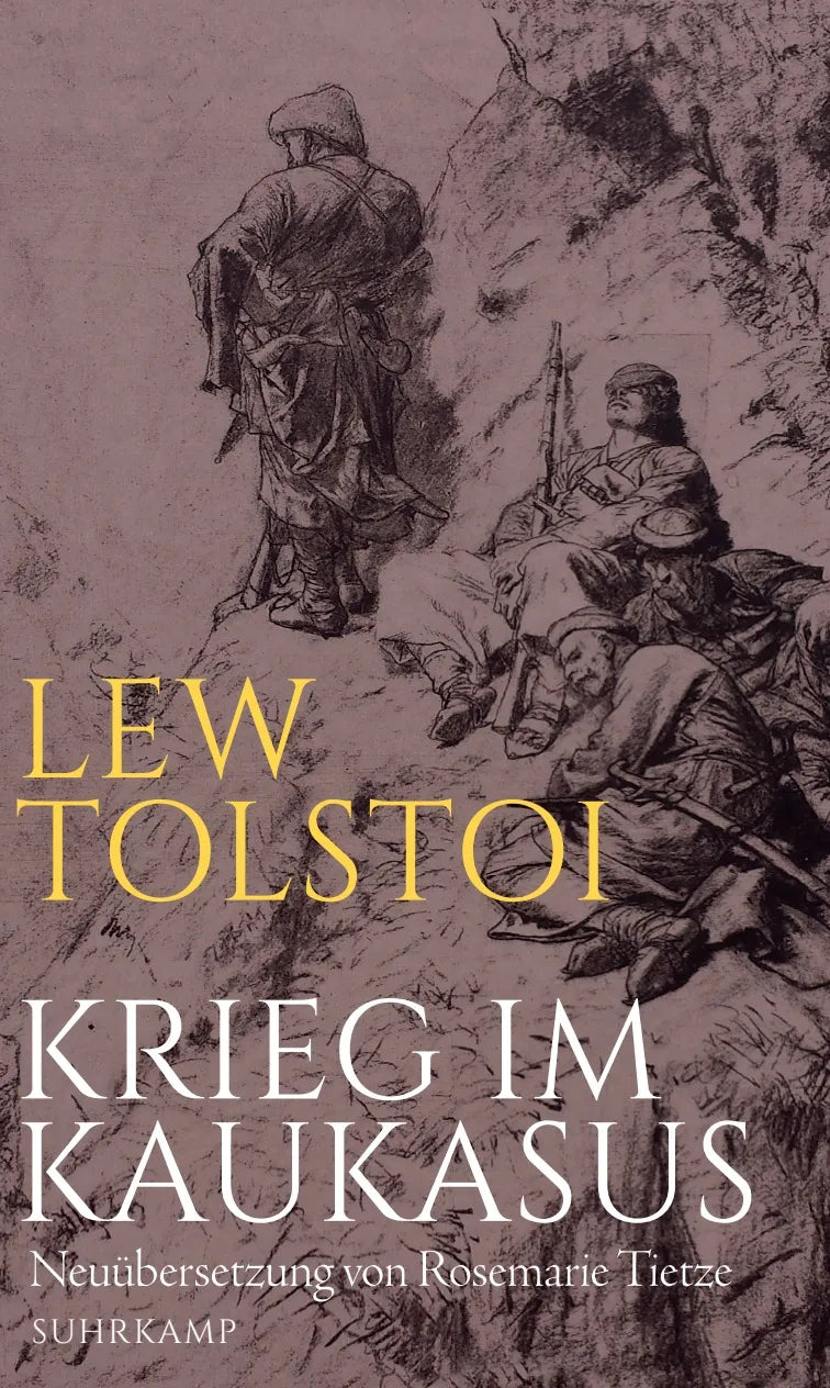 Buchcover von 'Krieg im Kaukasus' - Gebundene Ausgabe von Lew Tolstoj