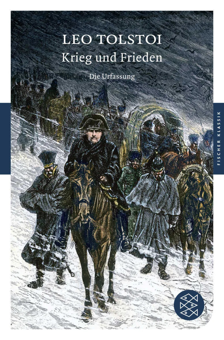 Buchcover von 'Krieg und Frieden' - Taschenbuch von Leo Tolstoi