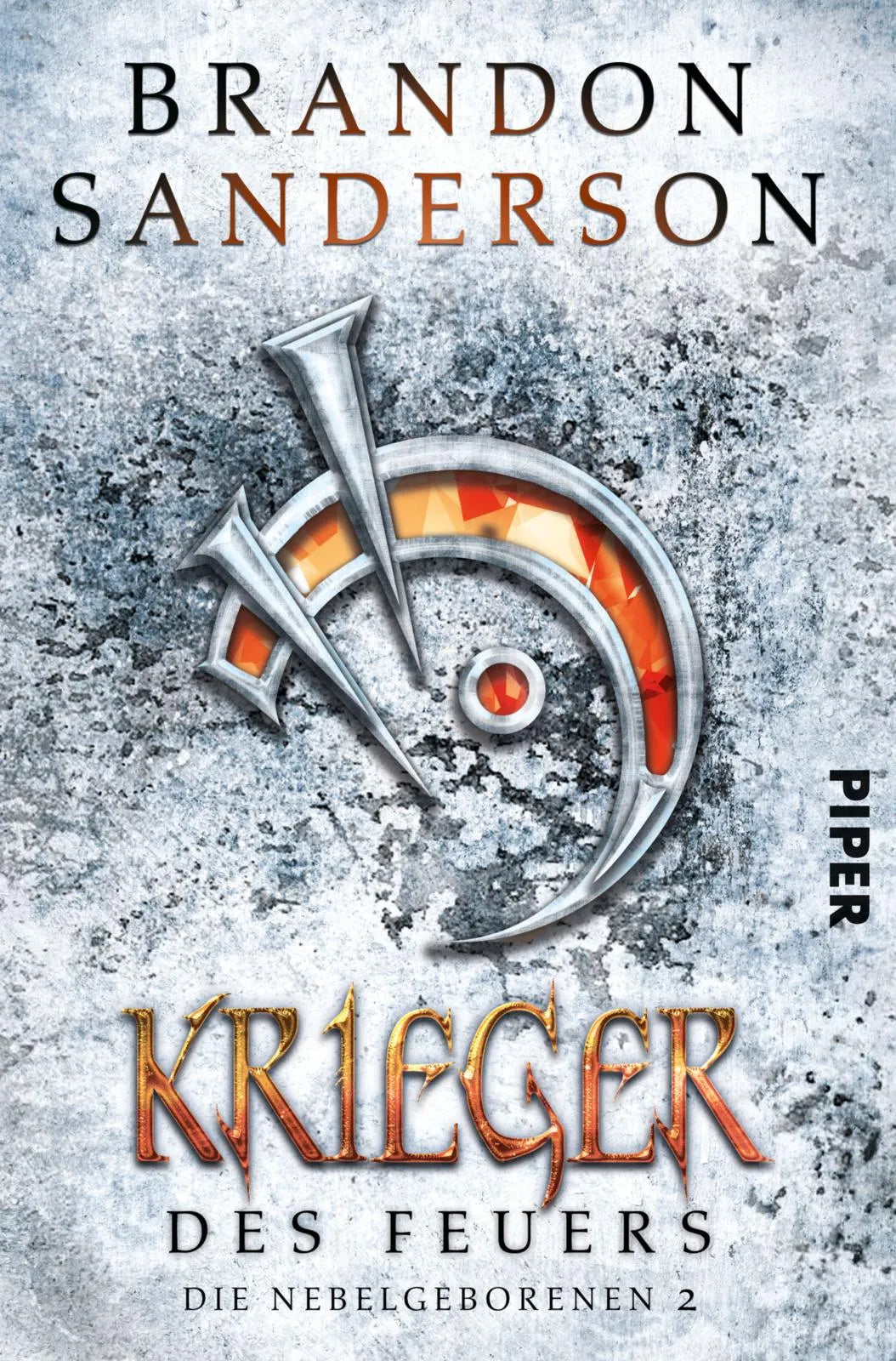 Buchcover von 'Krieger des Feuers' - Paperback von Brandon Sanderson