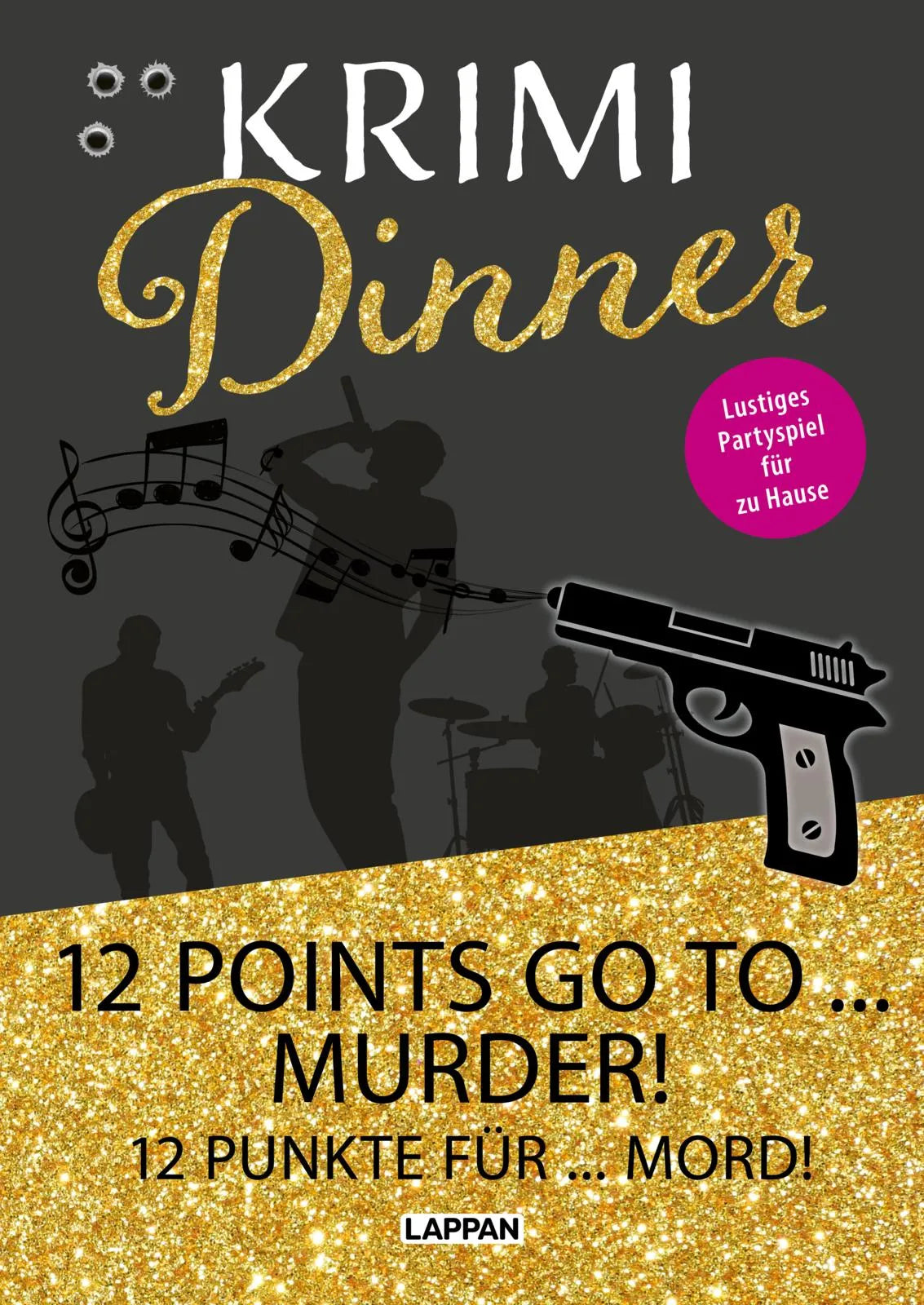 Buchcover von 'Krimi-Dinner-Buch: 12 points go to murder!' - Gebundene Ausgabe von Olaf Nett