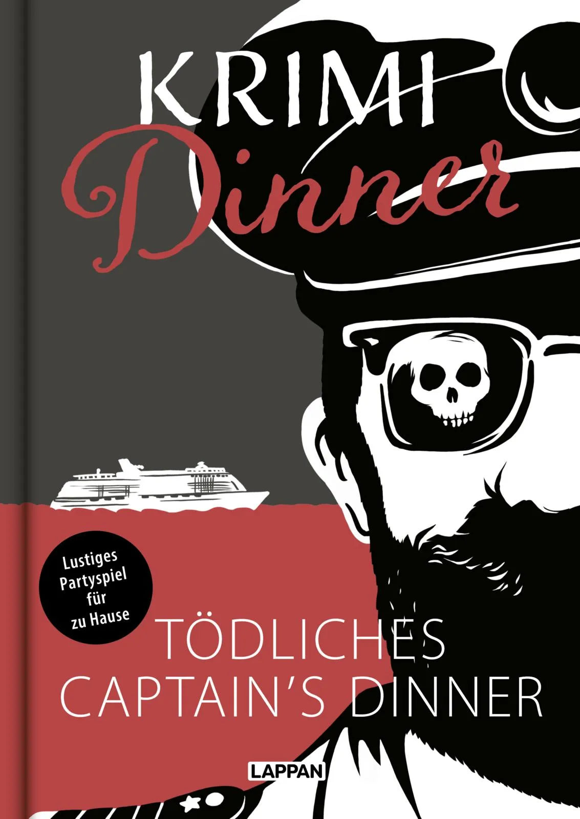 Buchcover von 'Krimi-Dinner-Buch: Tödliches Captain's Dinner' - Gebundene Ausgabe von Olaf Nett