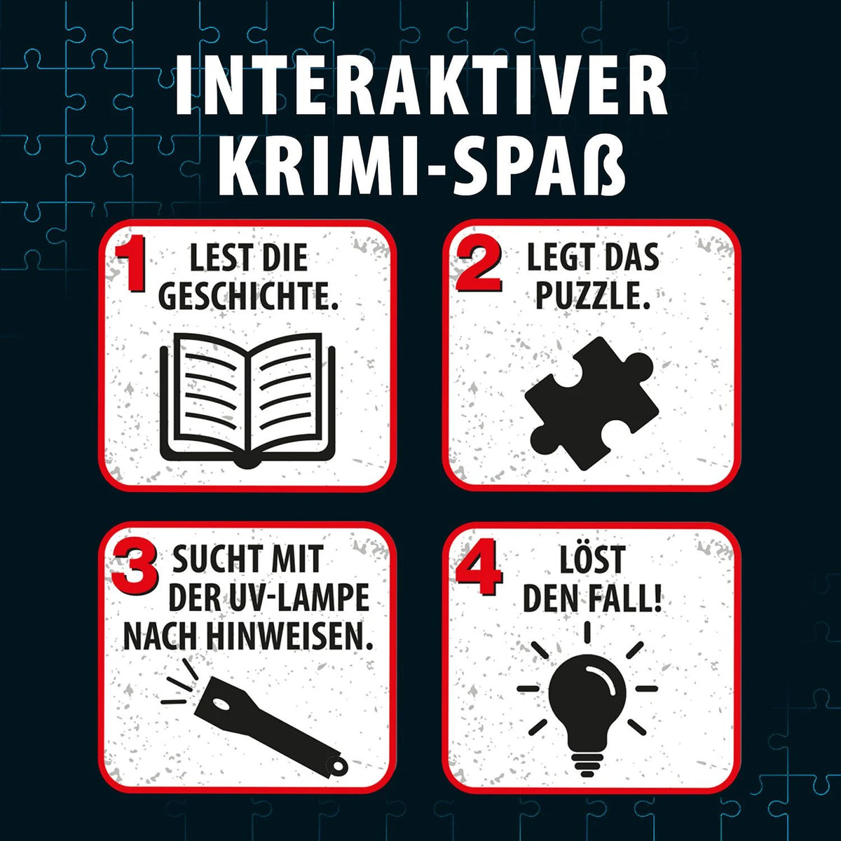 Krimipuzzle Die drei ??? Echo der Finsternis – Ansicht