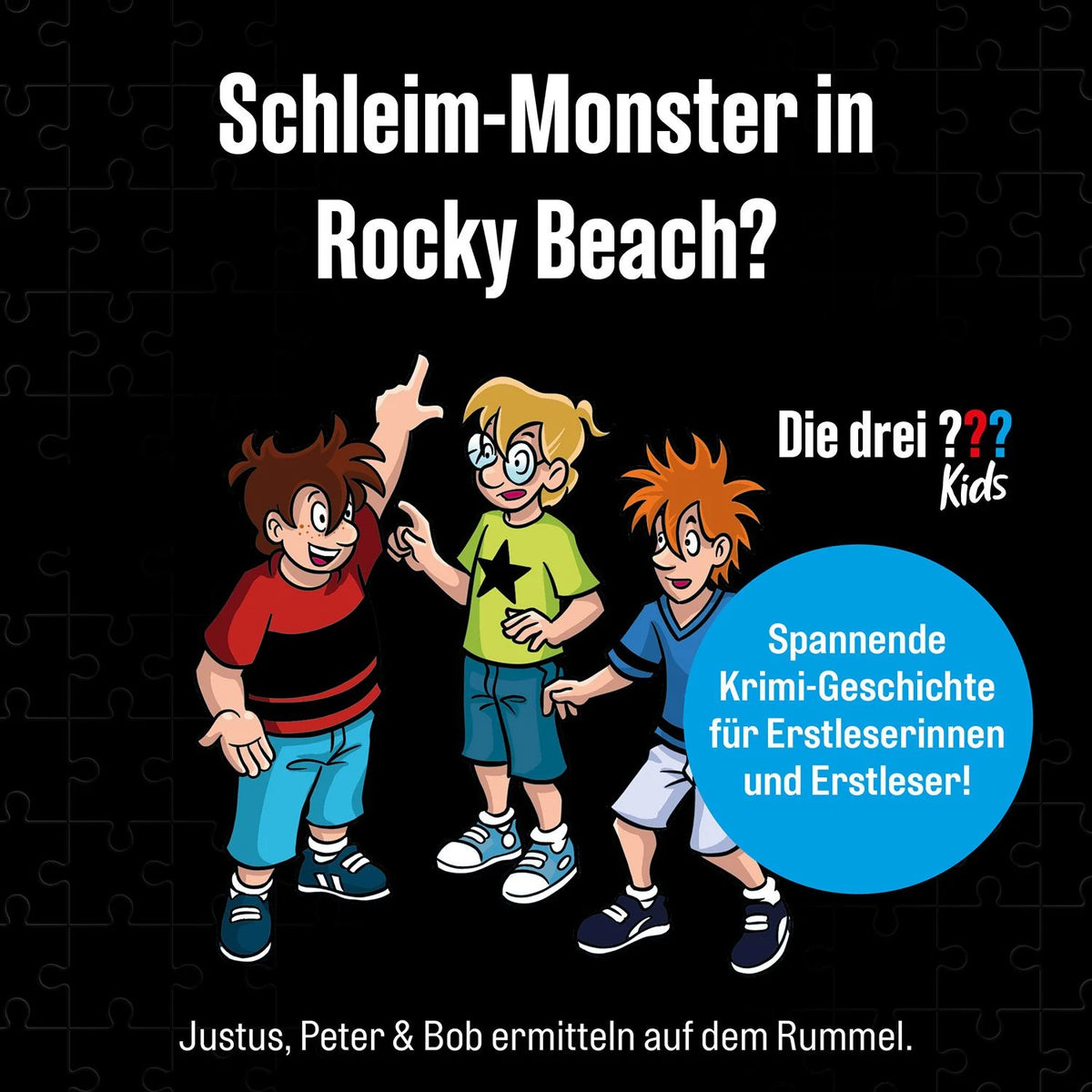 Krimipuzzle Die drei ??? Kids Vorsicht, Glibberfalle! – Ansicht
