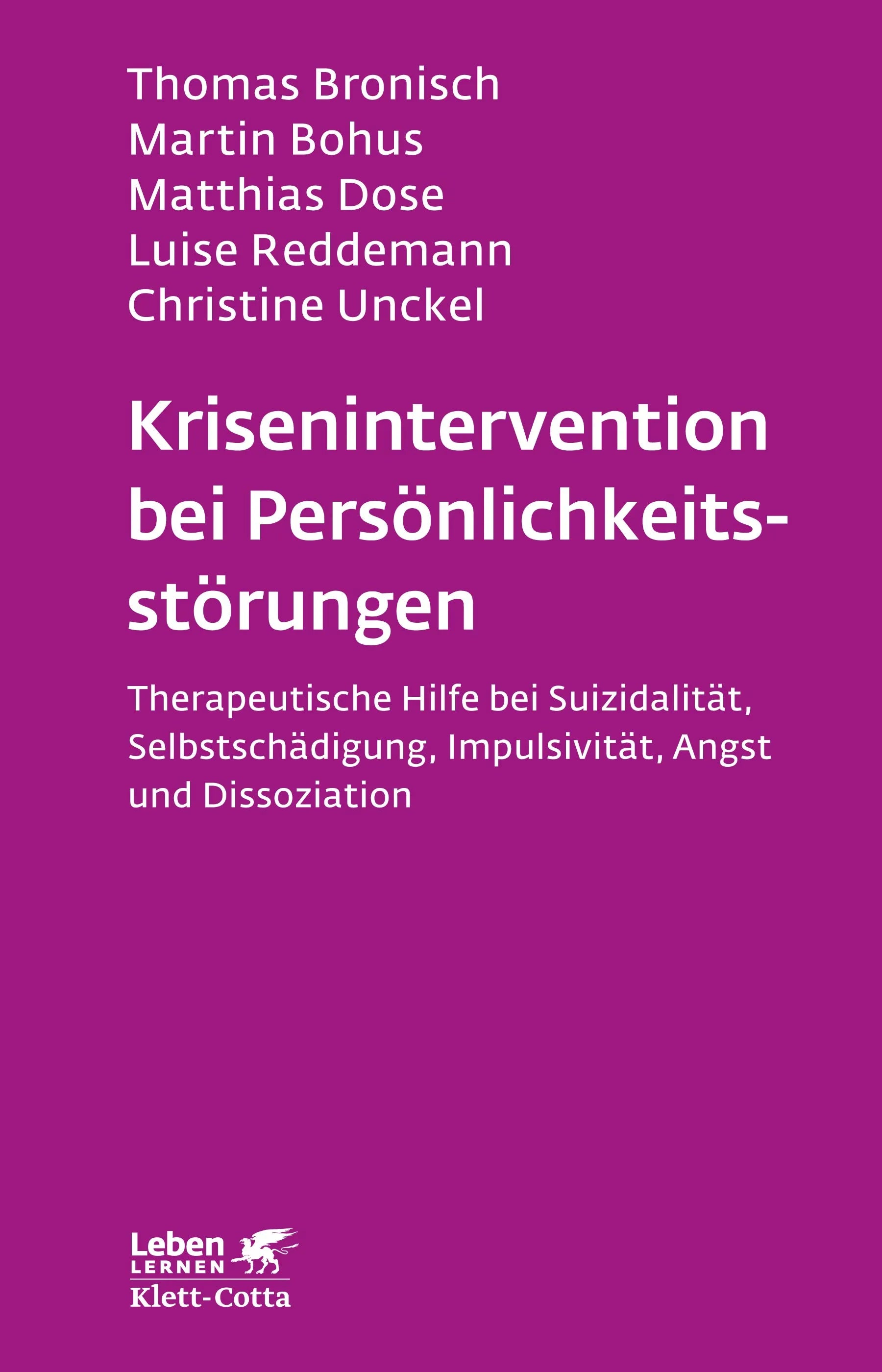 Buchcover von 'Krisenintervention bei Persönlichkeitsstörung' - Paperback von Thomas Bronisch