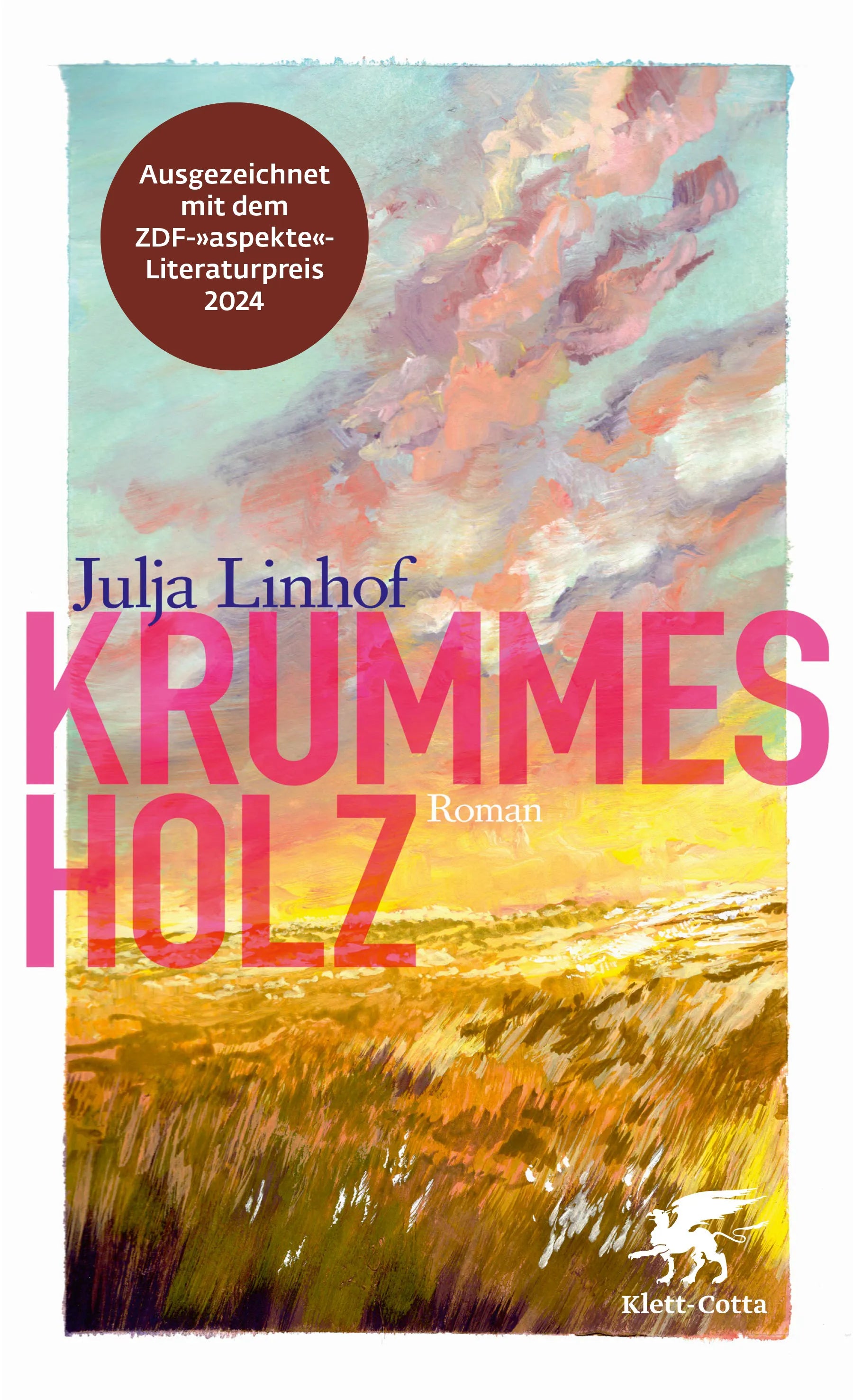 Buchcover von 'Krummes Holz' - Gebundene Ausgabe von Julja Linhof