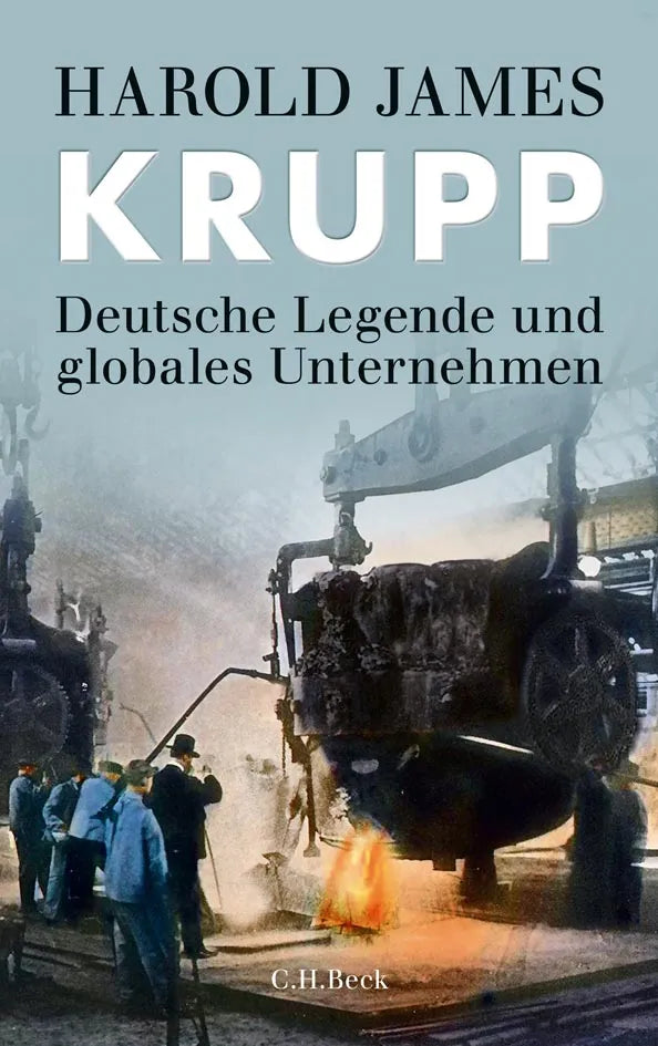Buchcover von 'Krupp' - Gebundene Ausgabe von Harold James