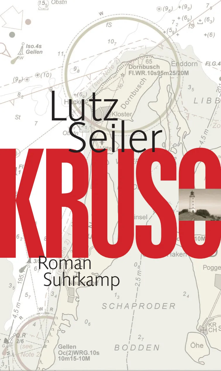 Buchcover von 'Kruso' - Gebundene Ausgabe von Lutz Seiler