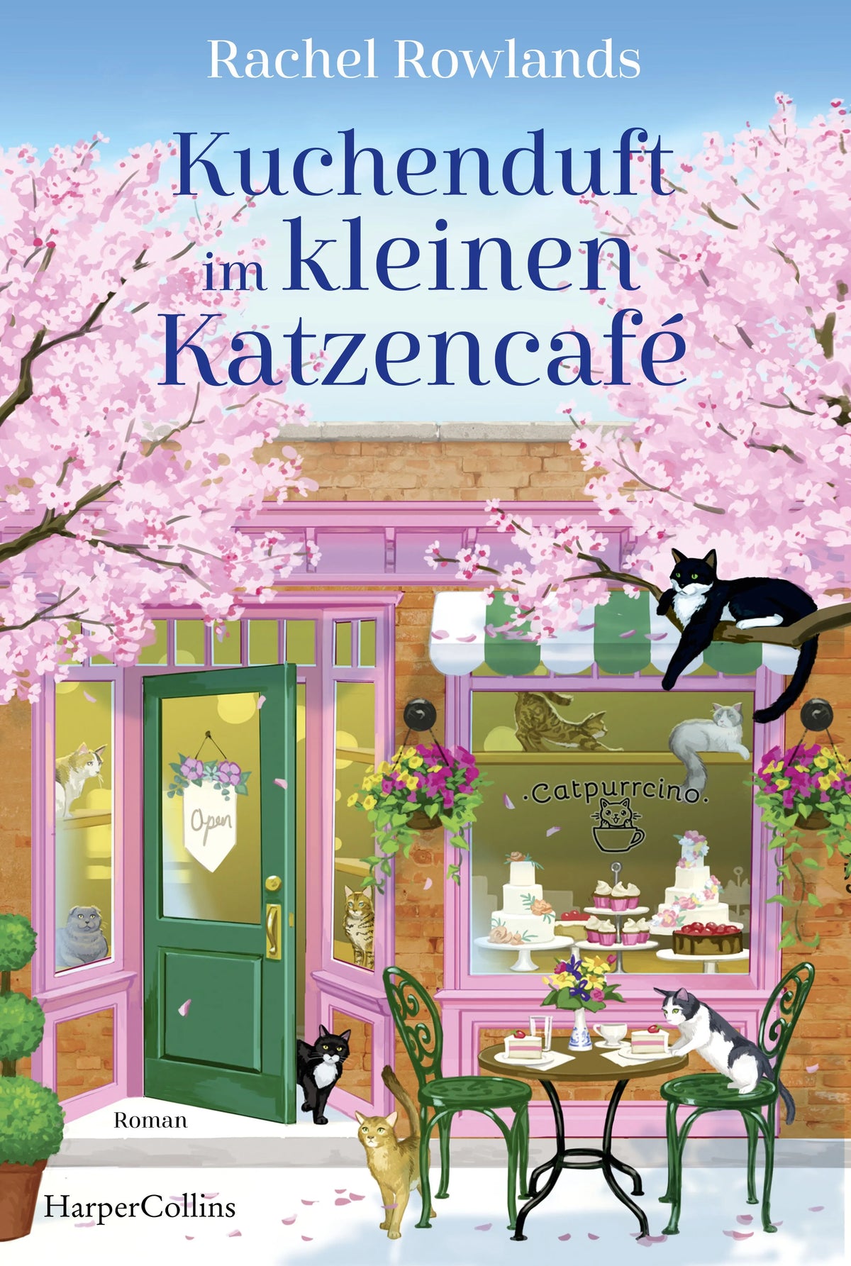 Cover: Kuchenduft im kleinen Katzencafé (Taschenbuch) von Rachel Rowlands