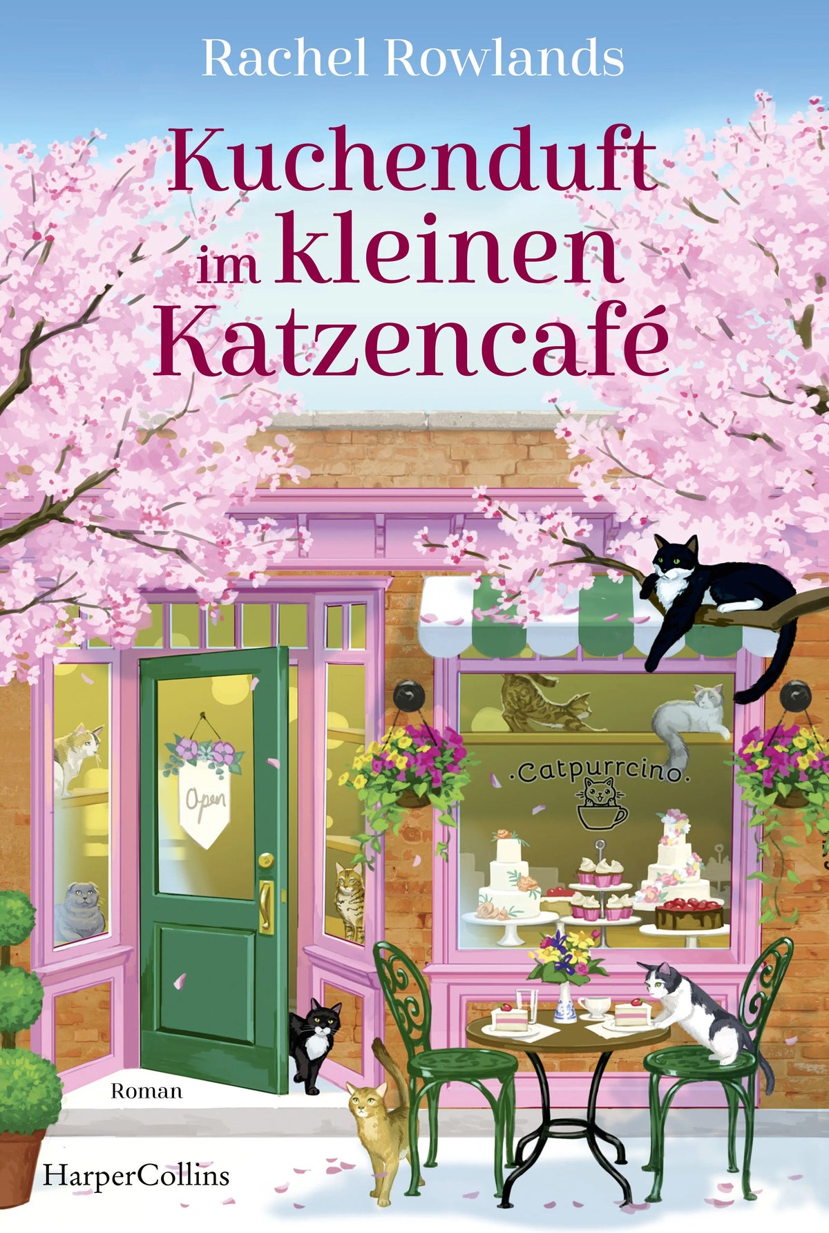 Cover: Kuchenduft im kleinen Katzencafé (Taschenbuch) von Rachel Rowlands