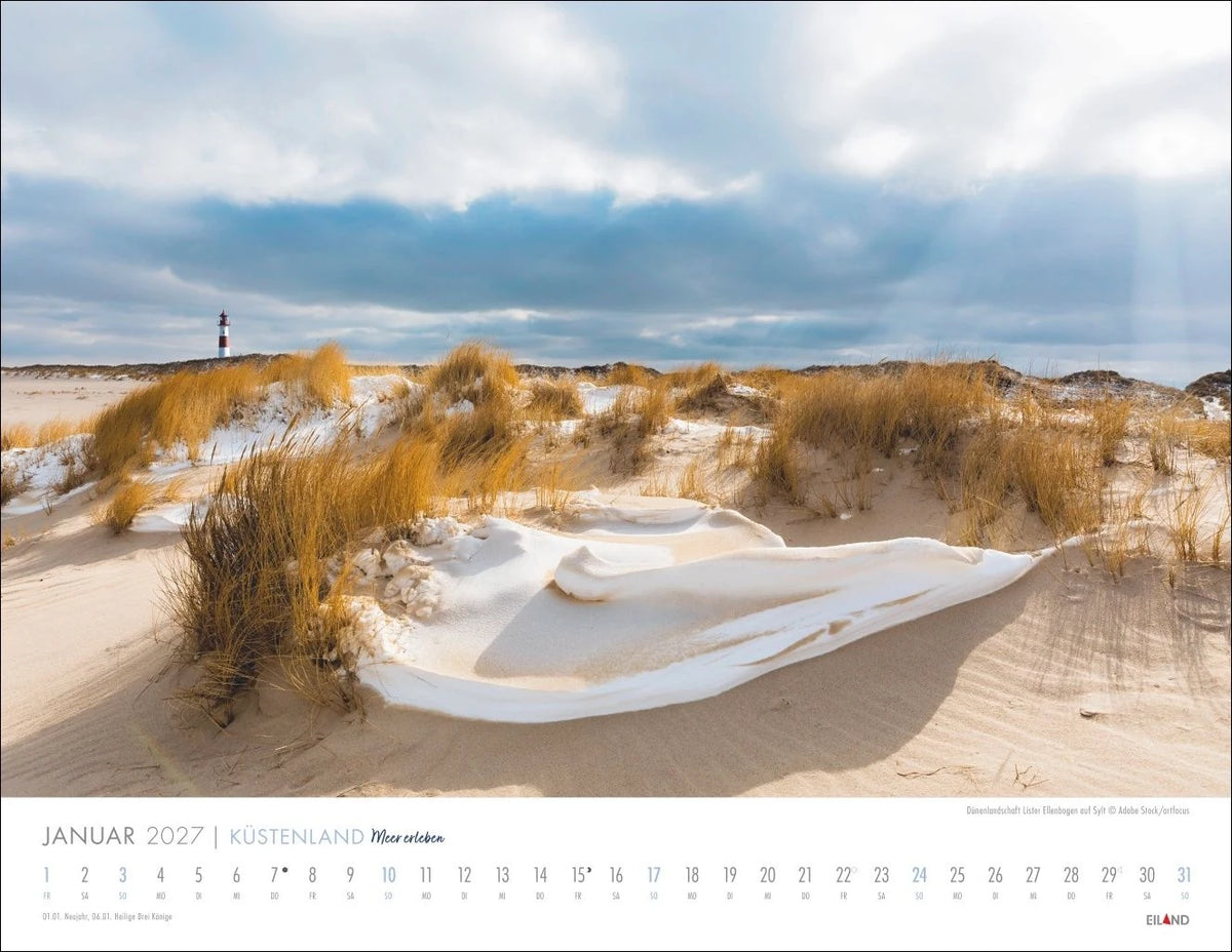 Küstenland Kalender 2027 - Meer erleben – Ansicht