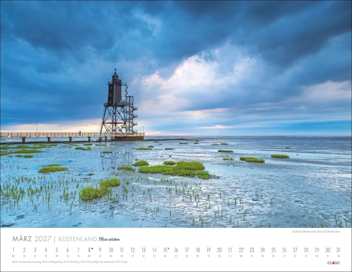 Küstenland Kalender 2027 - Meer erleben – Ansicht