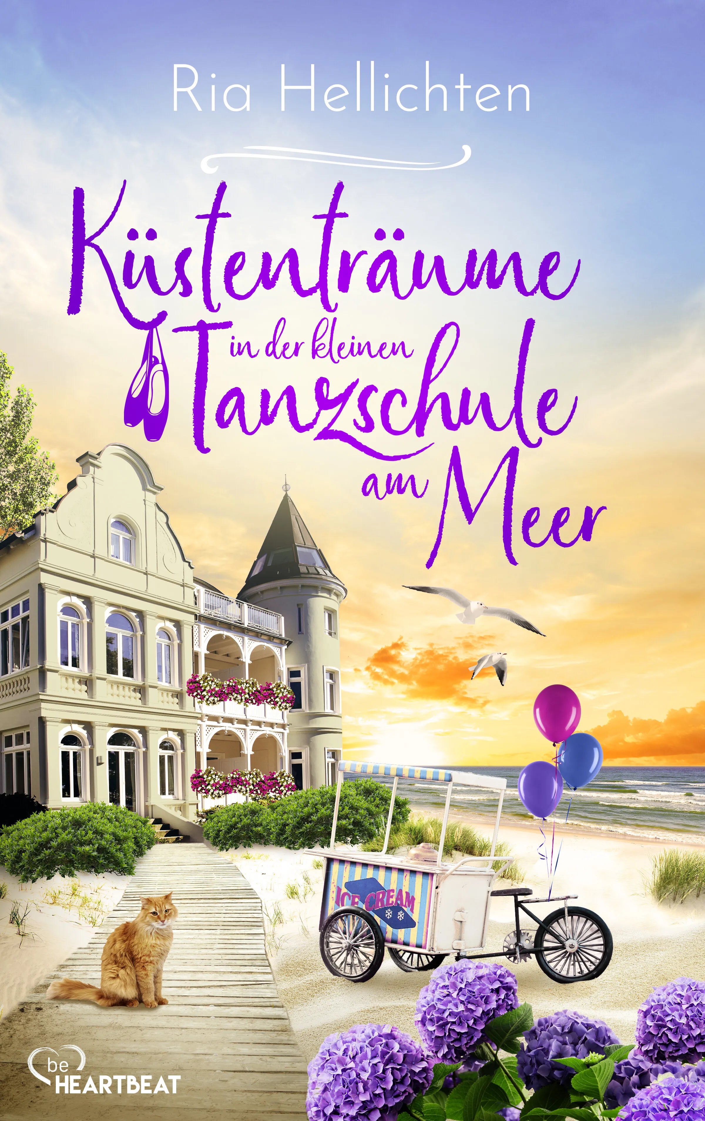 Cover: Küstenträume in der kleinen Tanzschule am Meer (E-Book) von Ria Hellichten