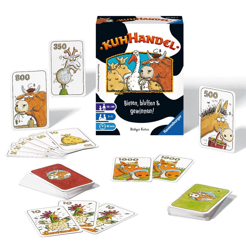 Kuhhandel - Kartenspiel ab 10 Jahre – Ansicht
