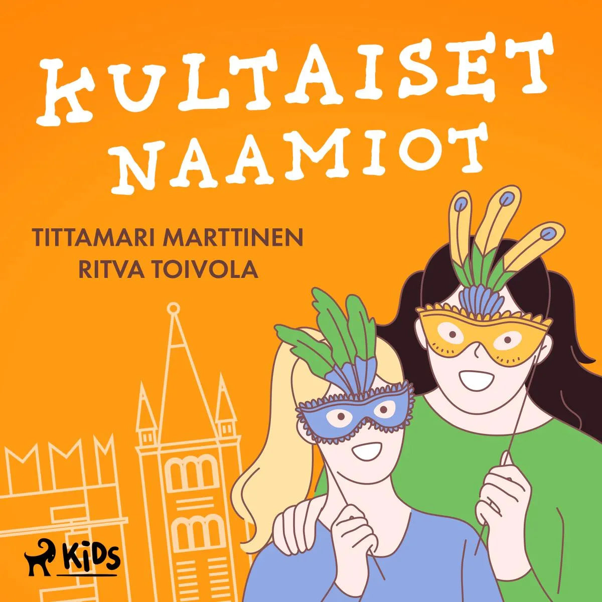 Cover: Kultaiset naamiot (Hörbuch Download) von Tittamari Marttinen